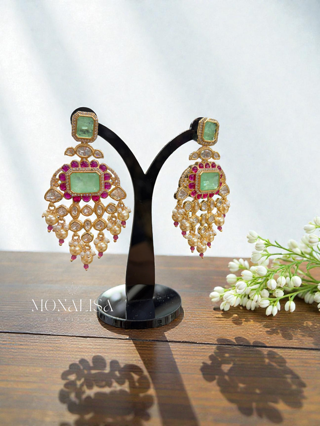 Sia Polki Desinger Earing