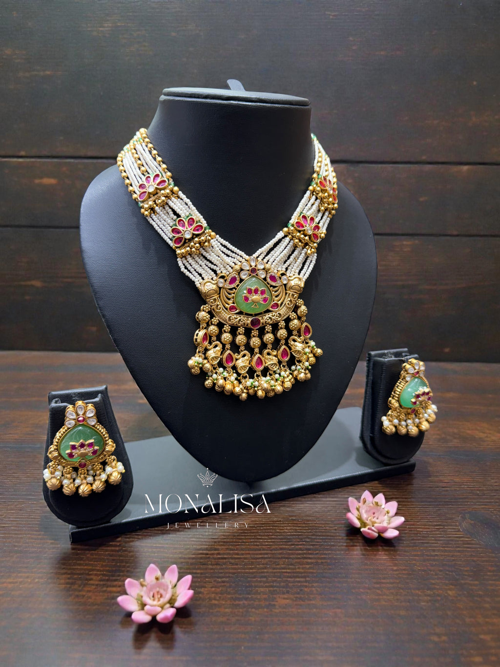 Komal Antique Designer Necklace Set