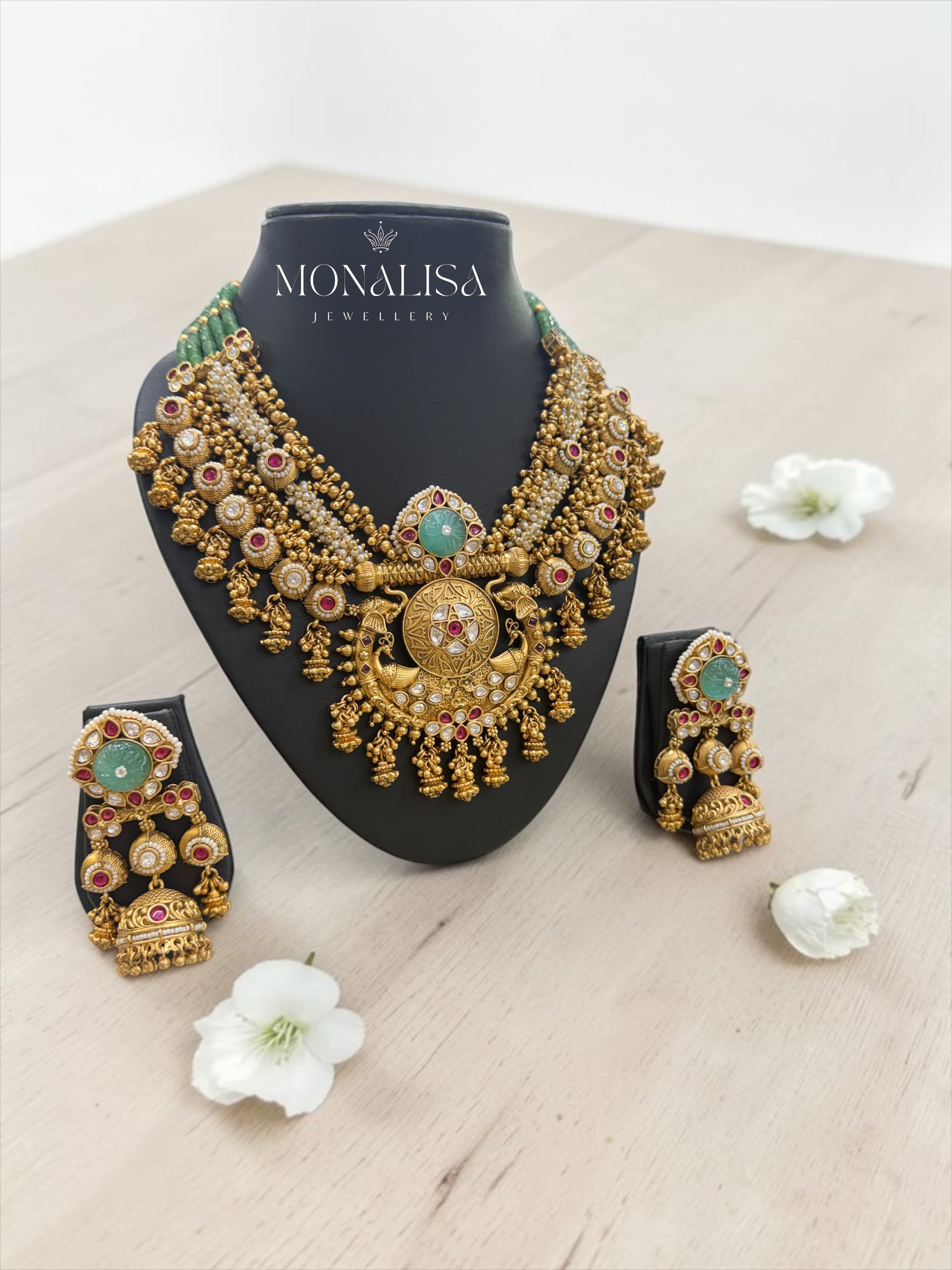 Ranisa Antique Designer Necklace Set