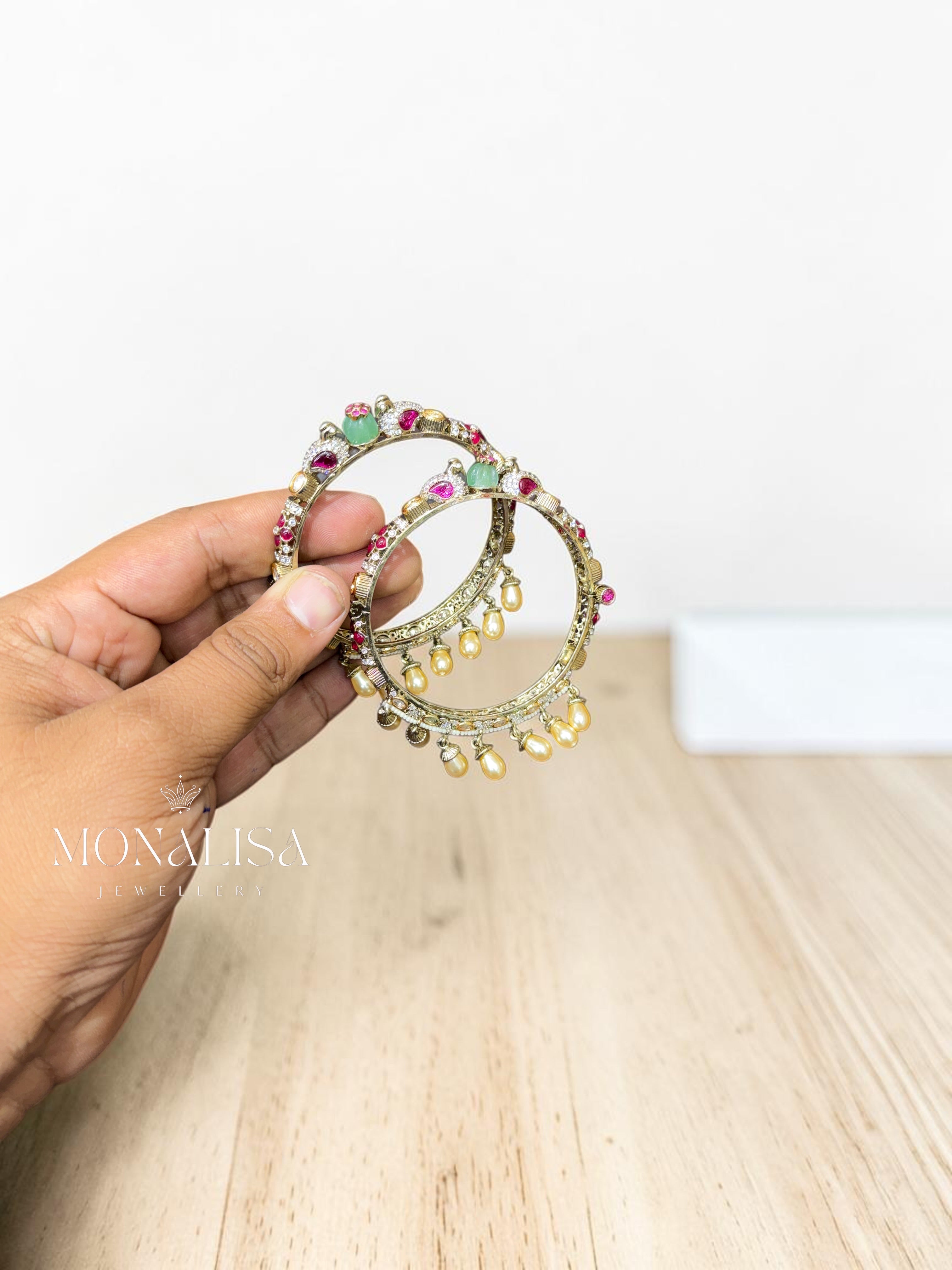 Mayuri Polki Designer Bangles