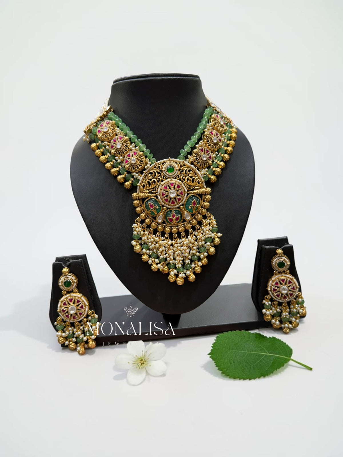 Vishika Antique Designer Necklace Set