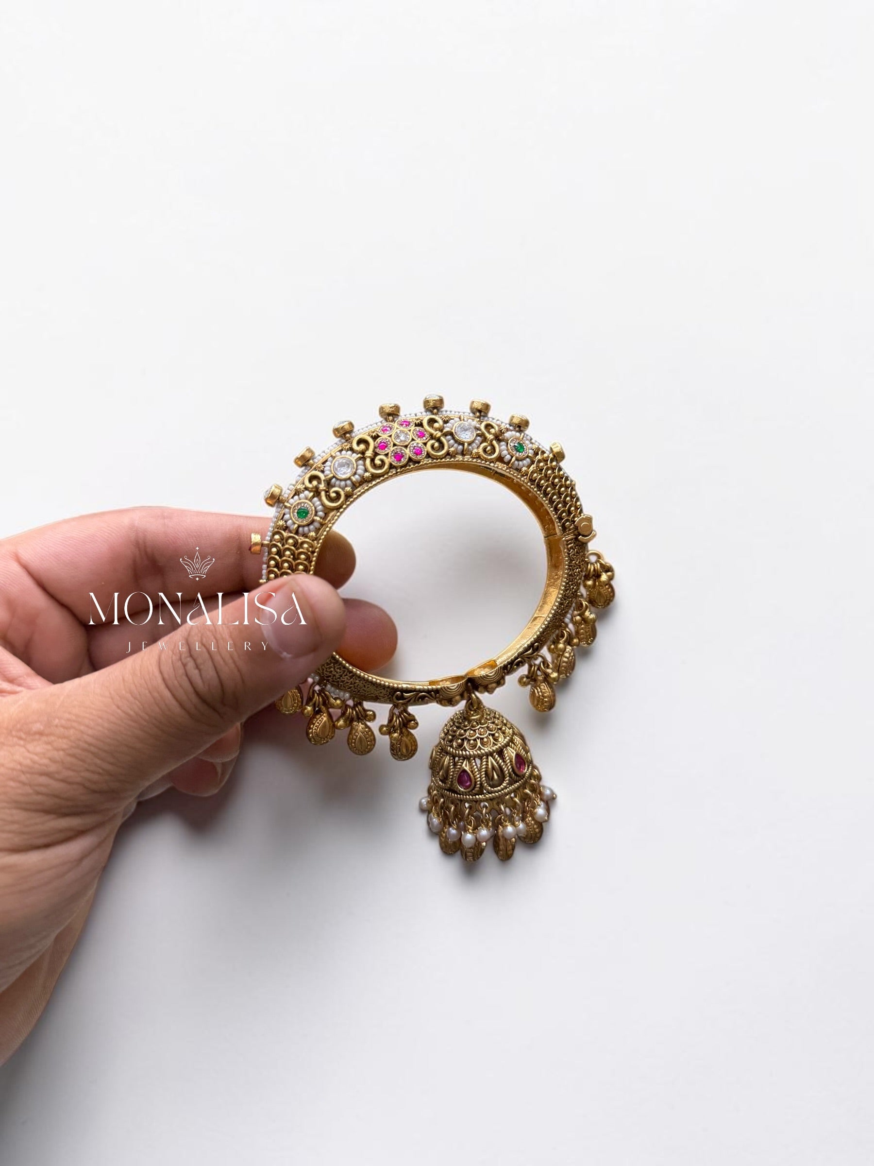 Avni Antique Designer Jhumki Bangles