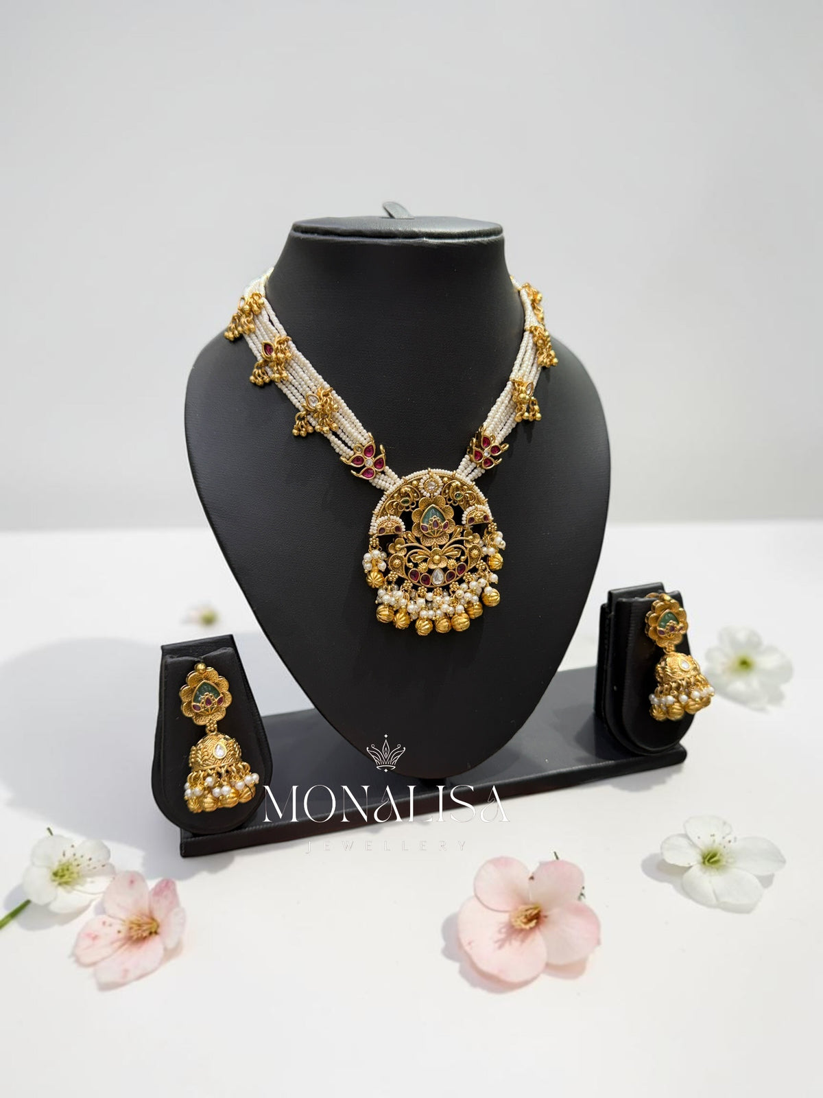 Radhika Antique Designer Necklace Set