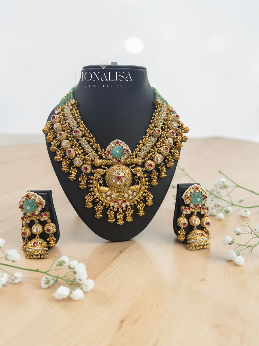 Ranisa Antique Designer Necklace Set