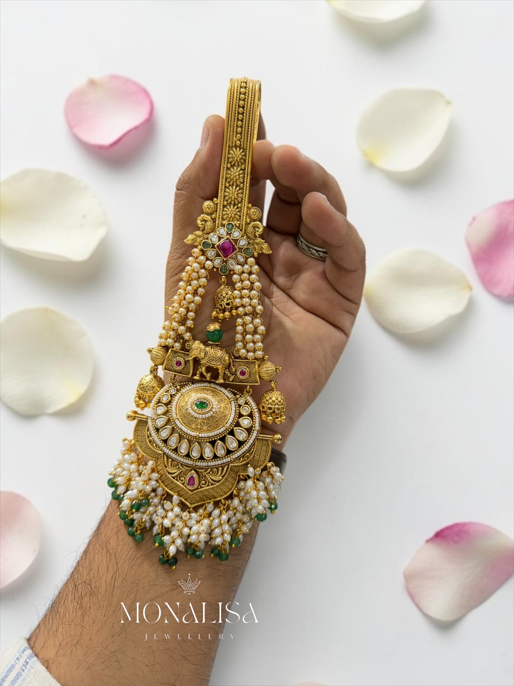 Hathni Antique Designer Challa