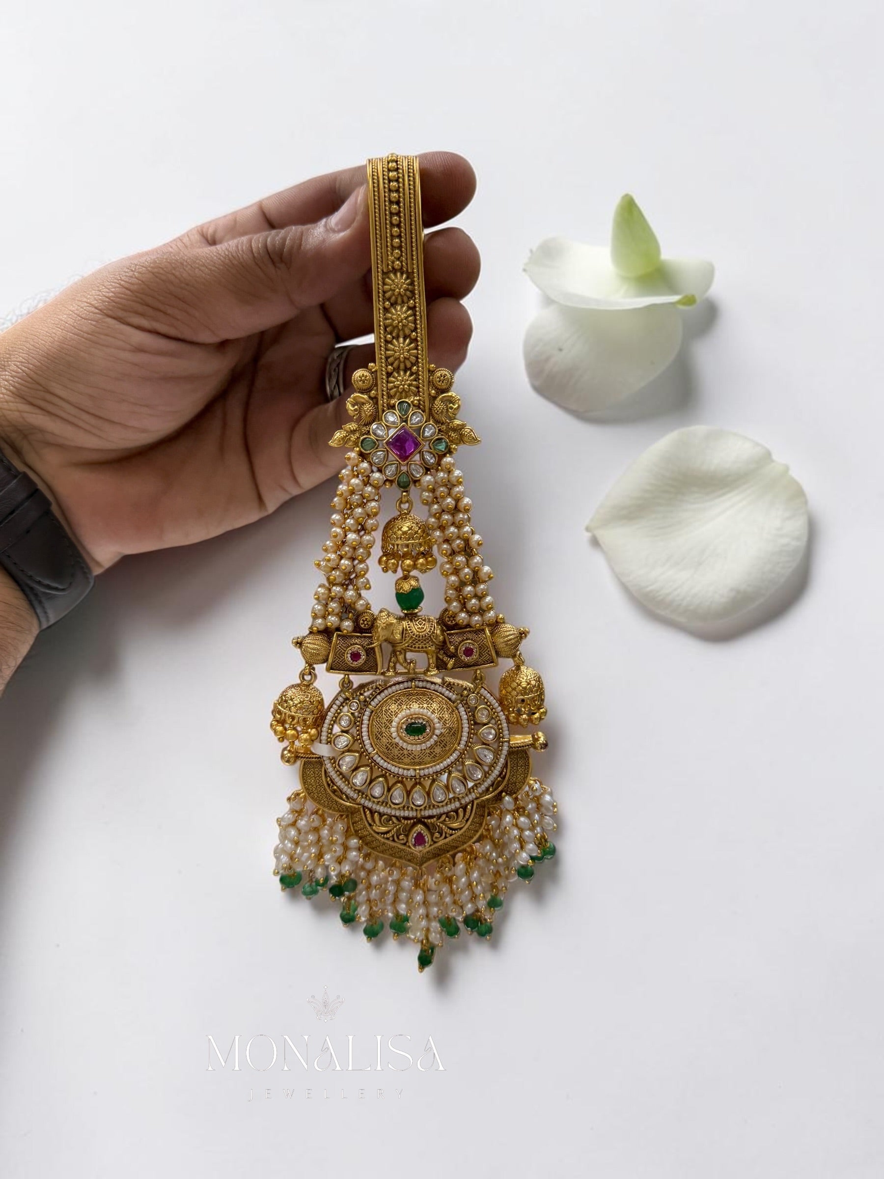 Hathni Antique Designer Challa