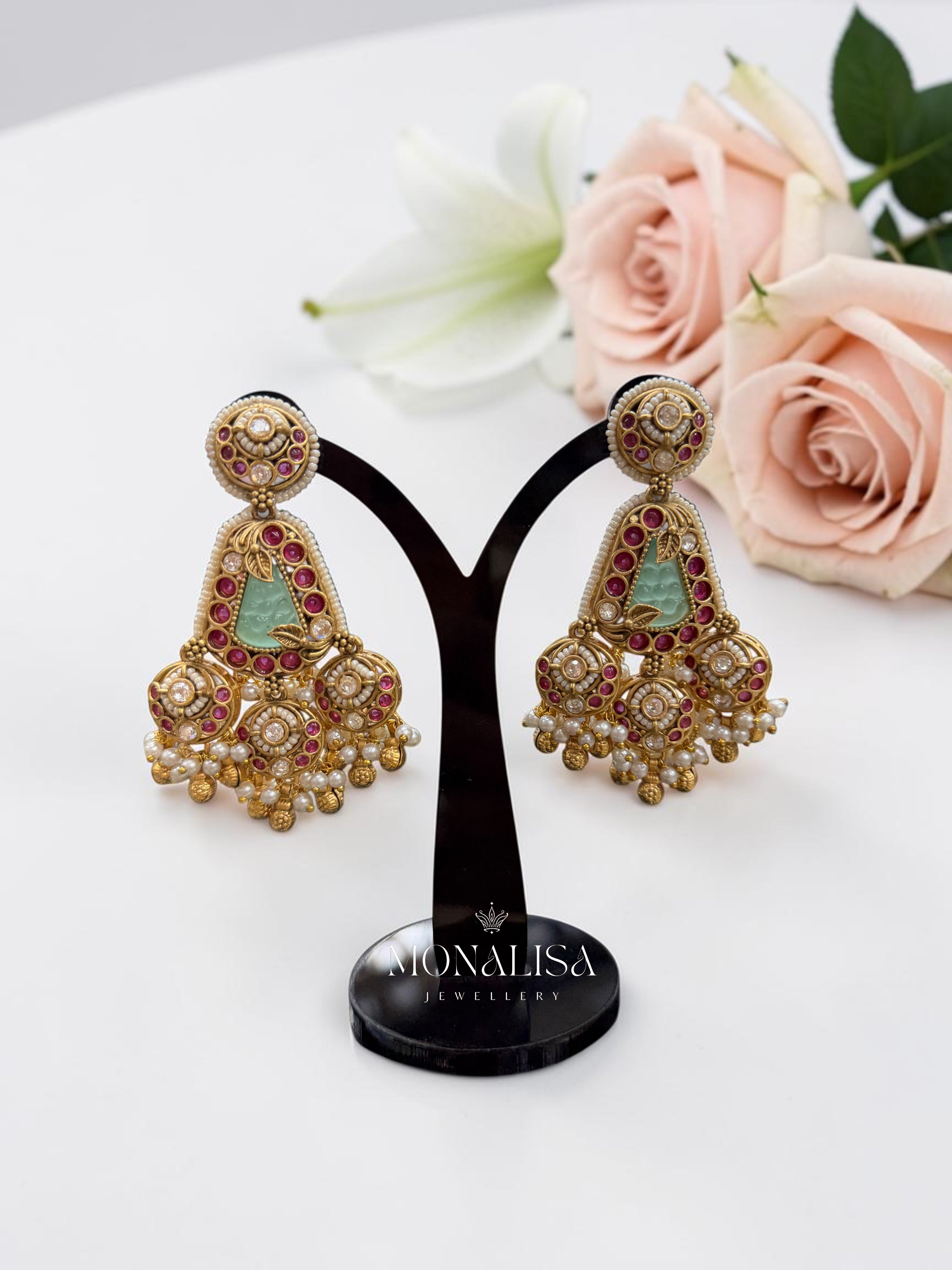 Baidehi Antique Desinger Earing