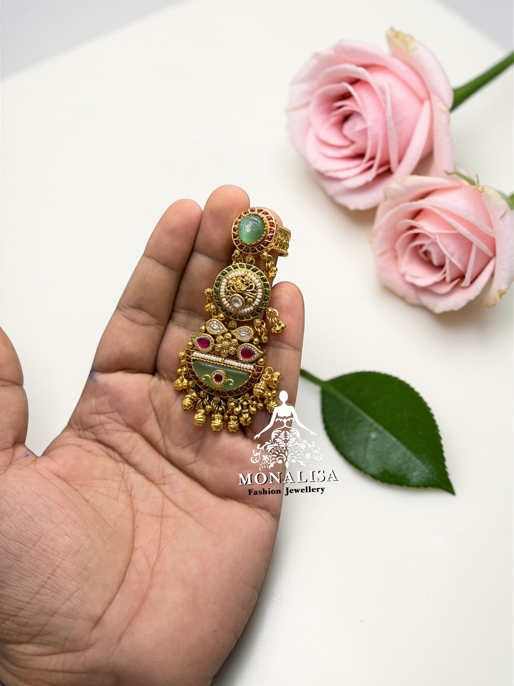 Katvi Antique Designer full Finger Ring