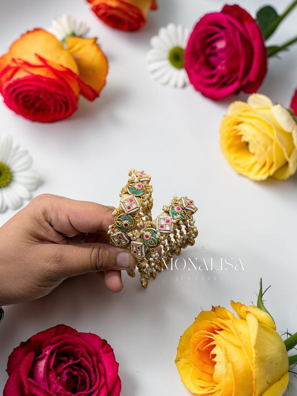 Mira Antique Designer Bangles