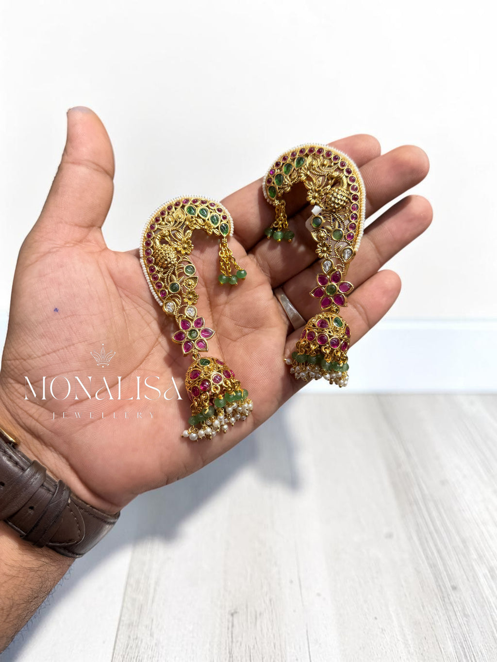 Jamini Antique Desinger Kaan Earing