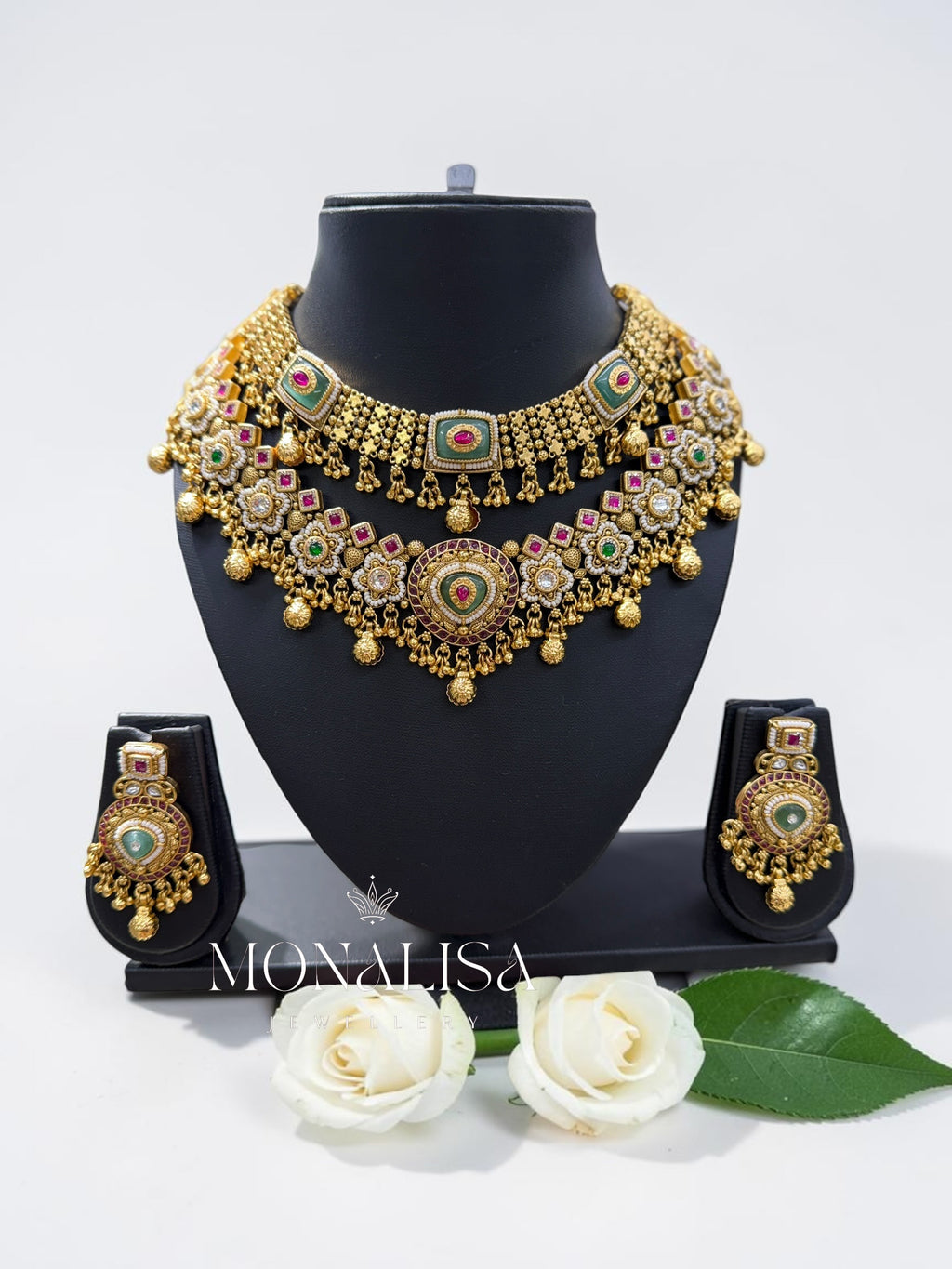 Mira Antique Designer Necklace Set