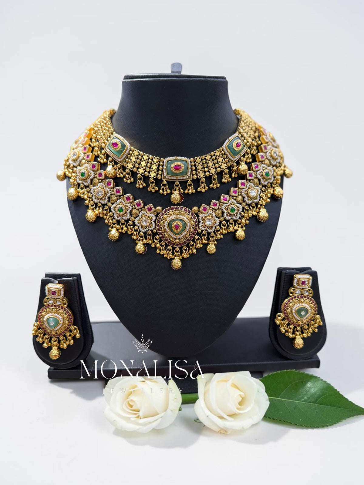 Mira Antique Designer Necklace Set