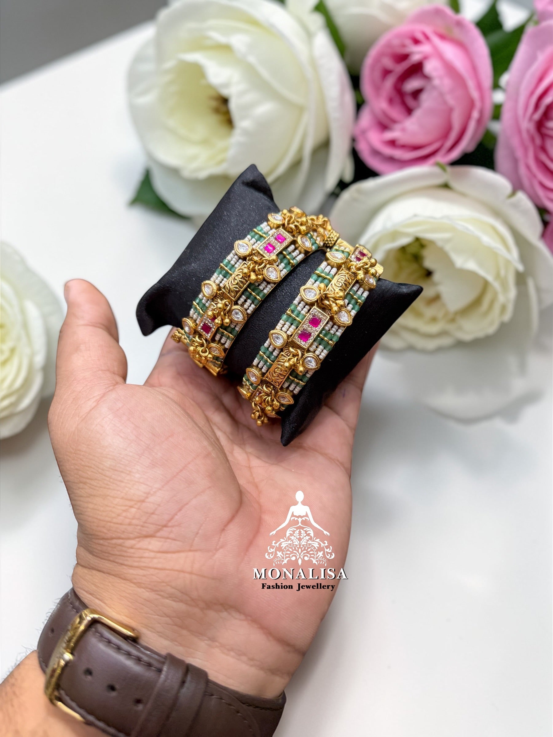 Sikha Antique Designer Bangles