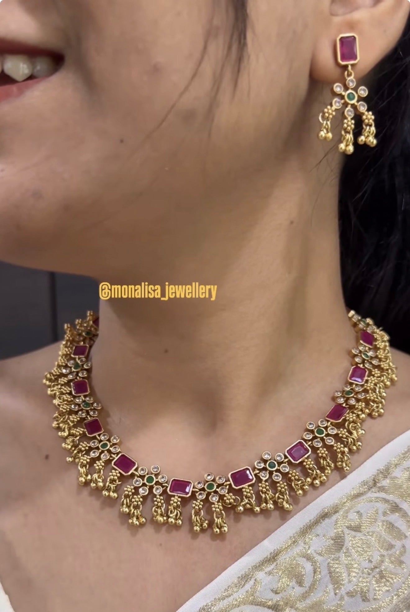 Arnika Antique Designer Necklace Set