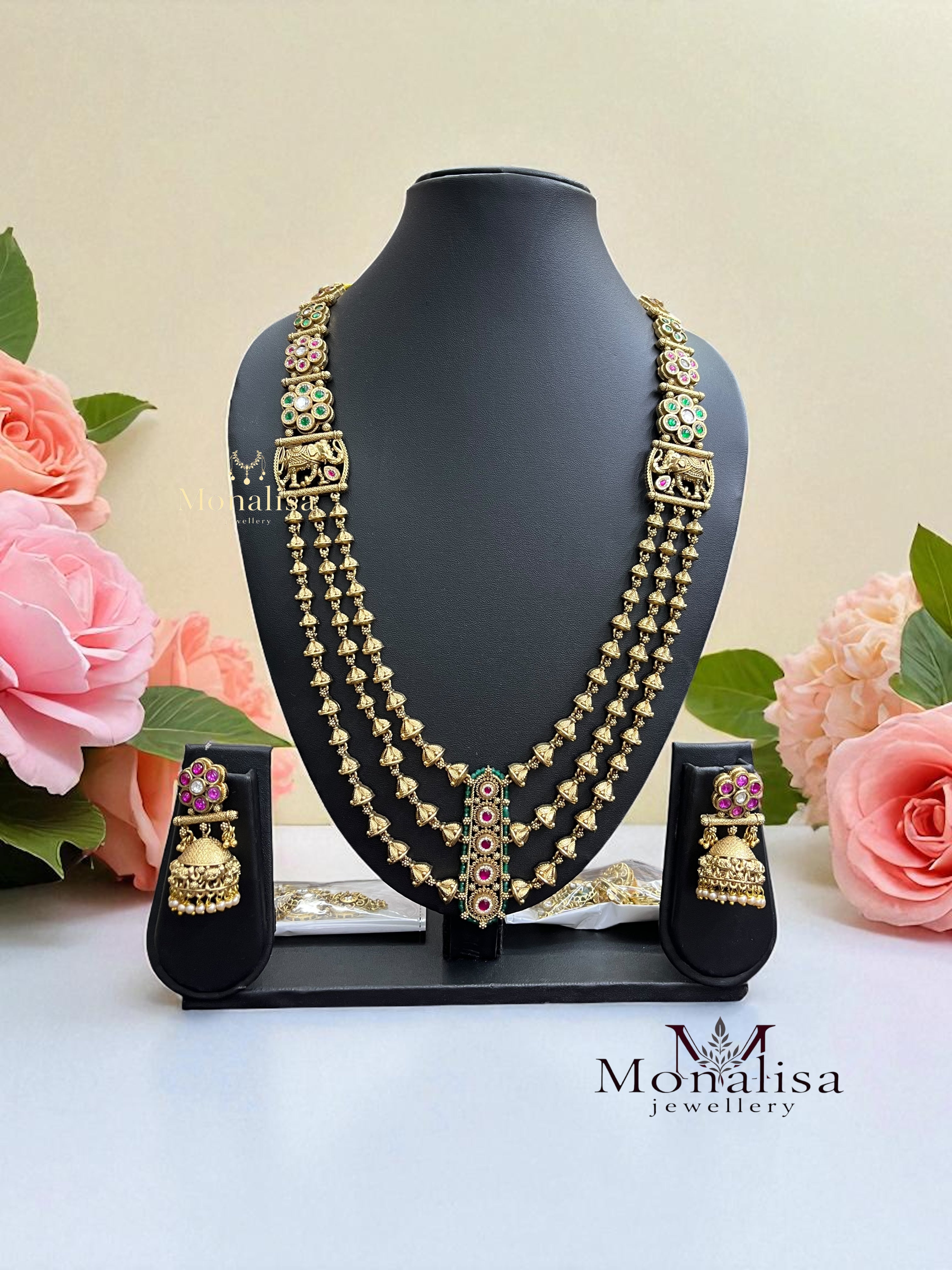 Avrita Antique Designer Long Necklace