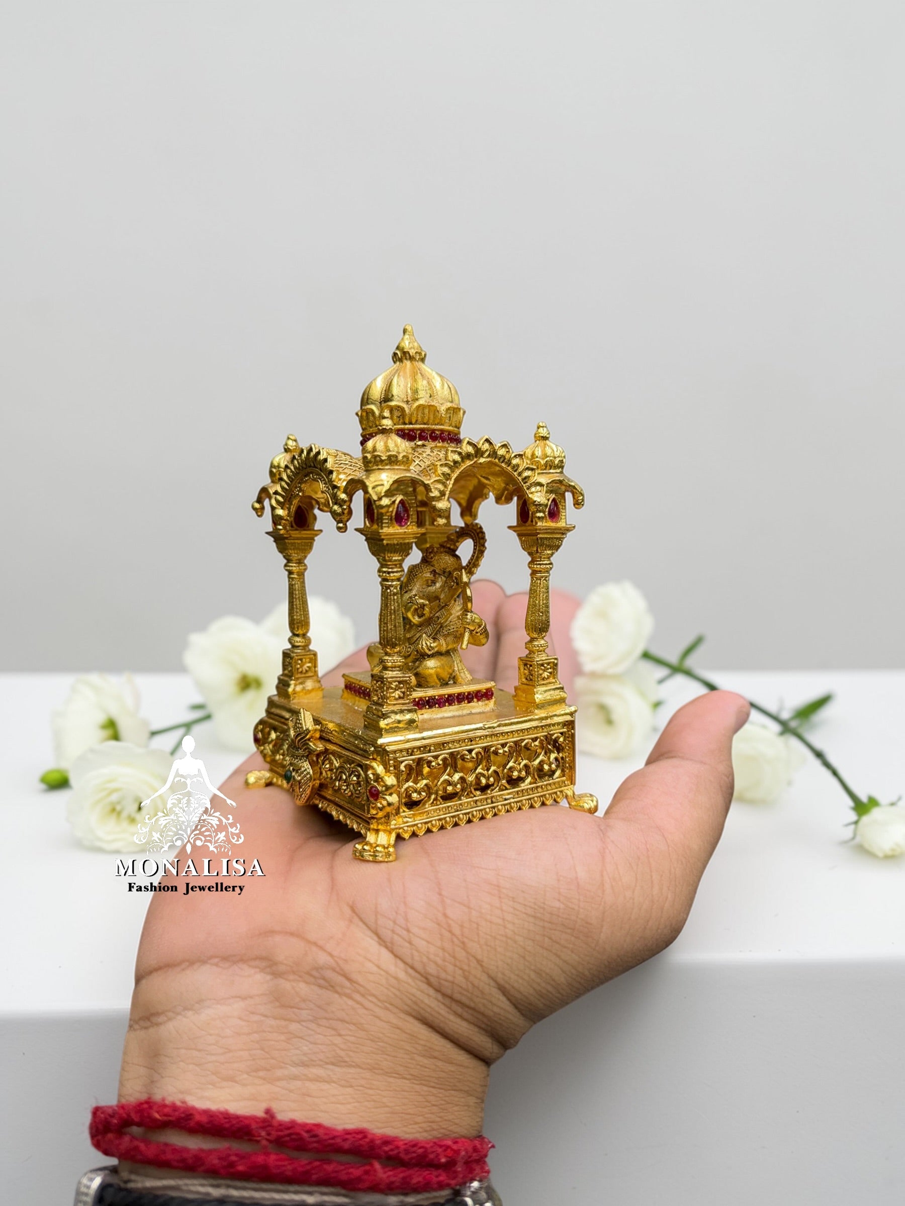 Gajanan Antique Designer kumkum box