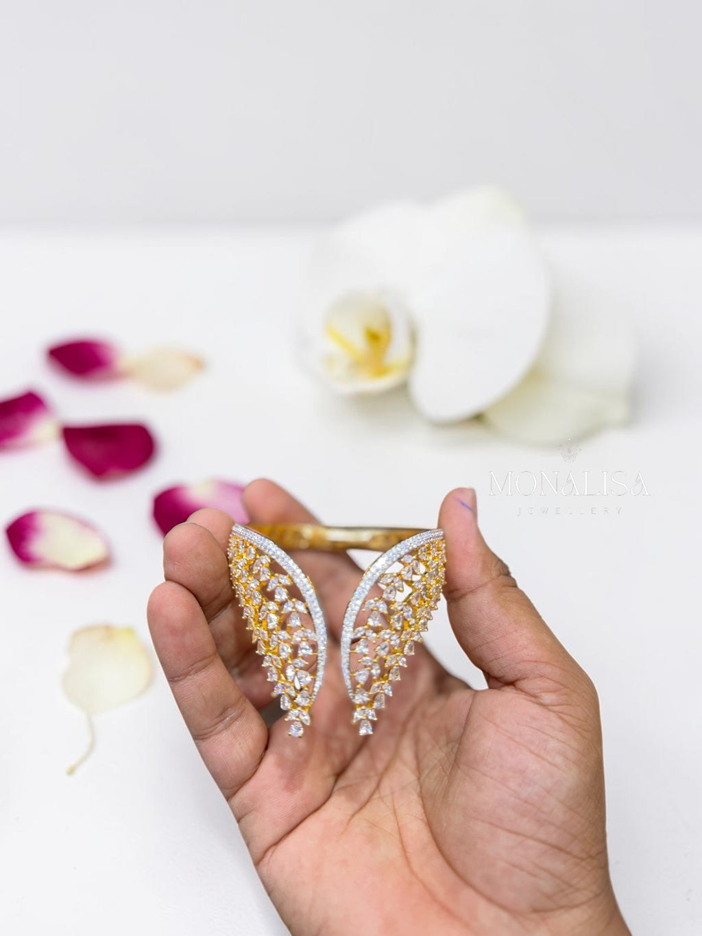 Reva Gold Diamond Designer Bracelet