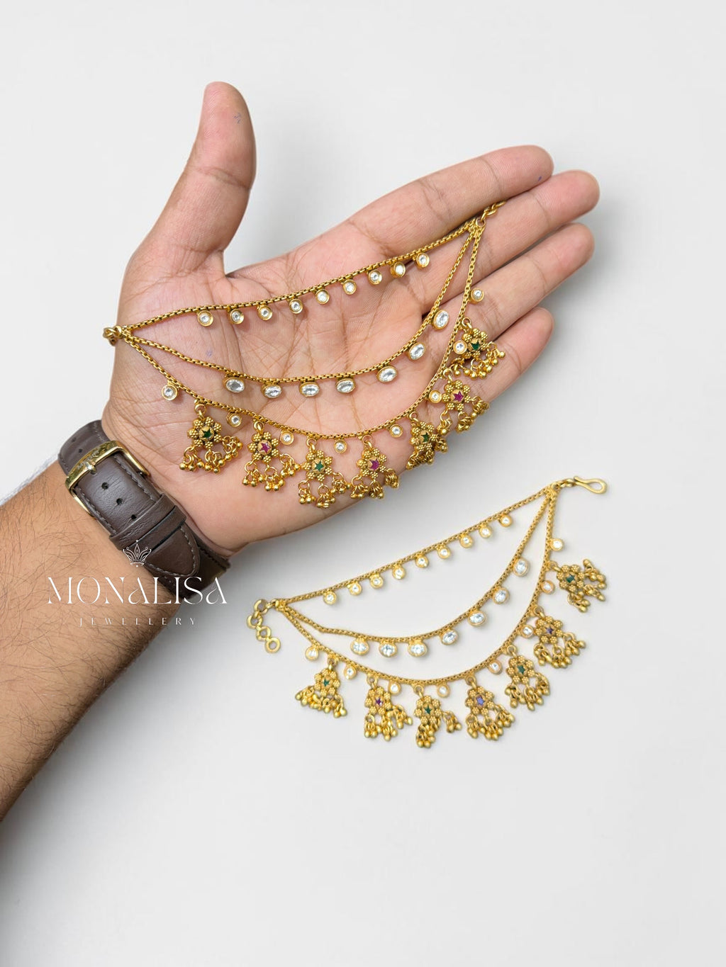 Reeva Antique Designer Earchain
