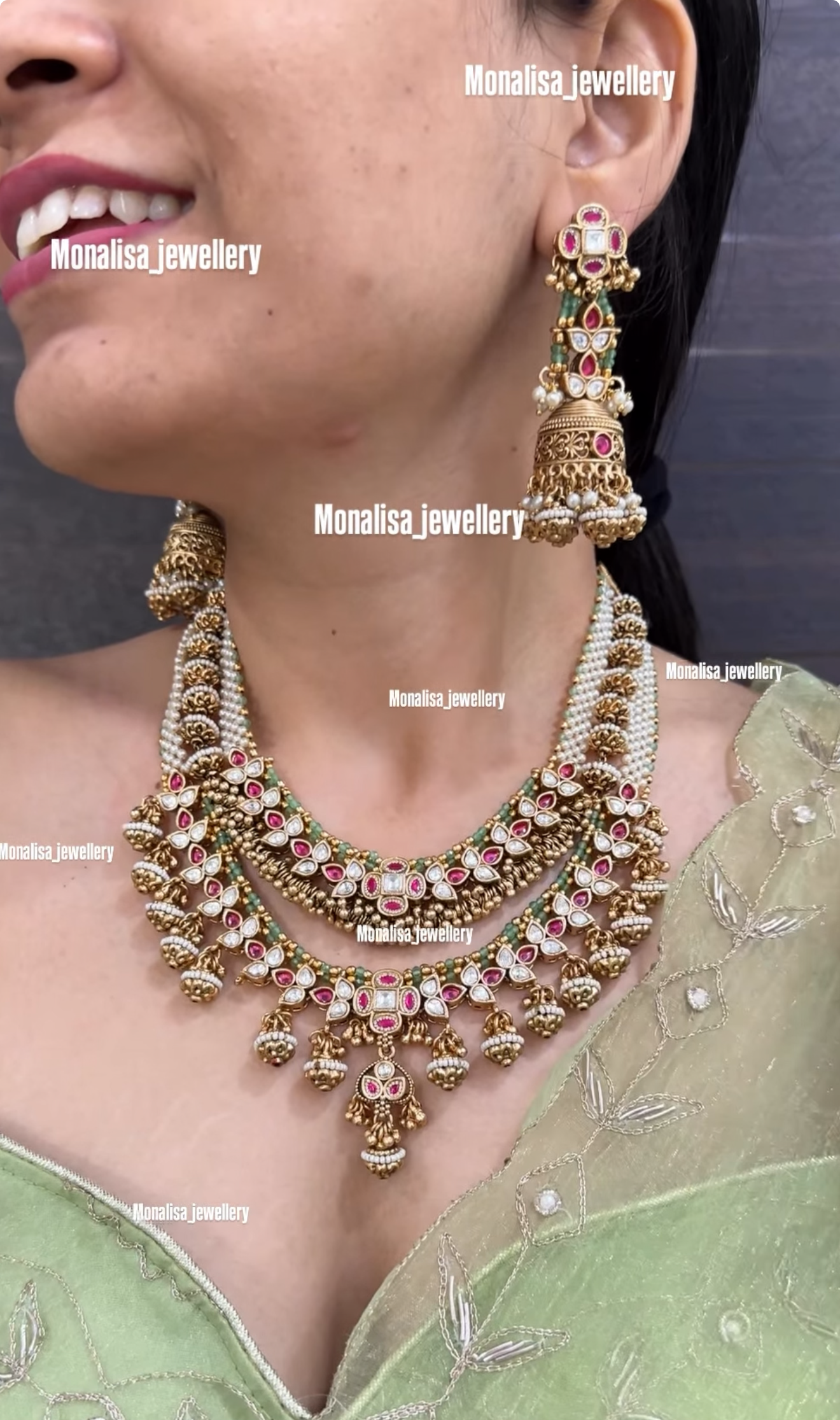 Kaarvi Antique Designer Necklace Set