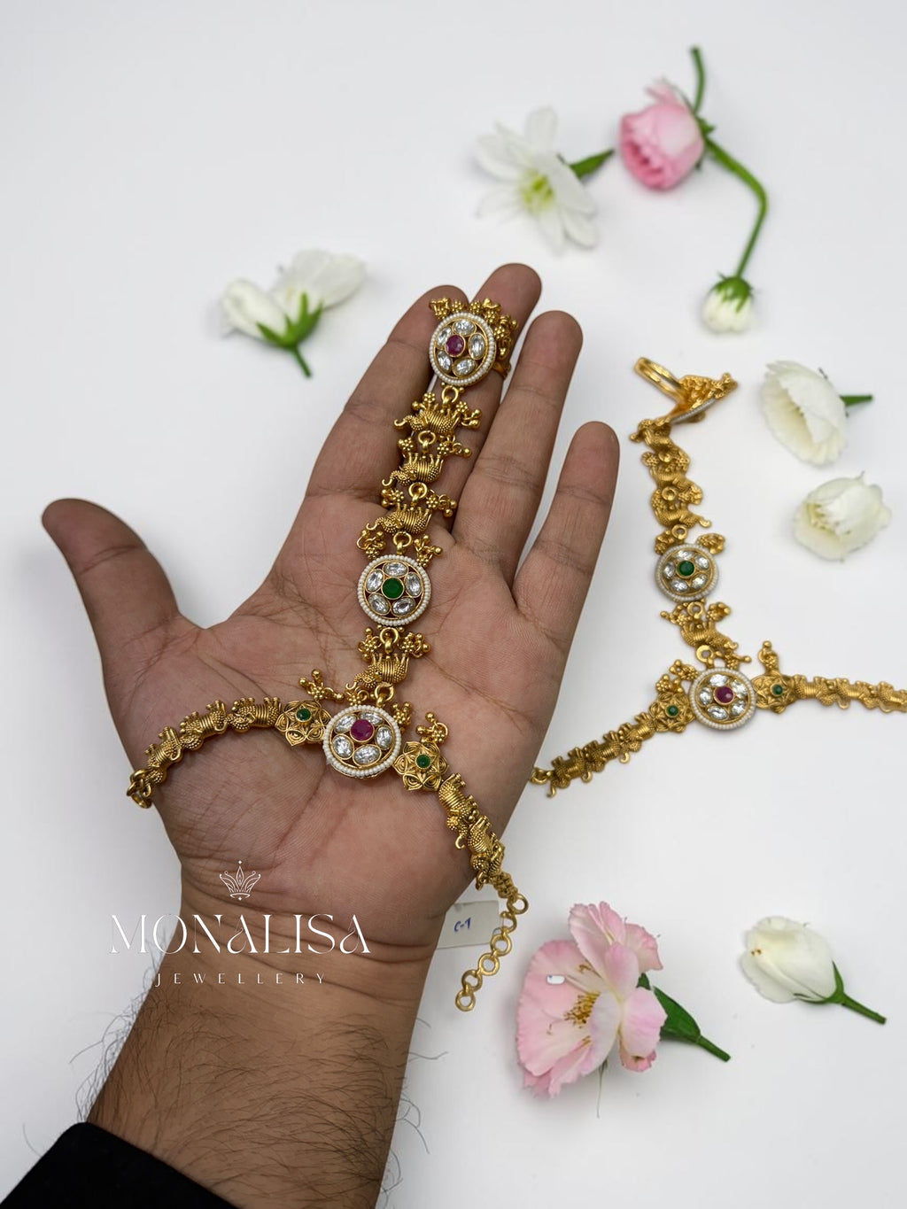 Charvi Antique Designer Hathphool