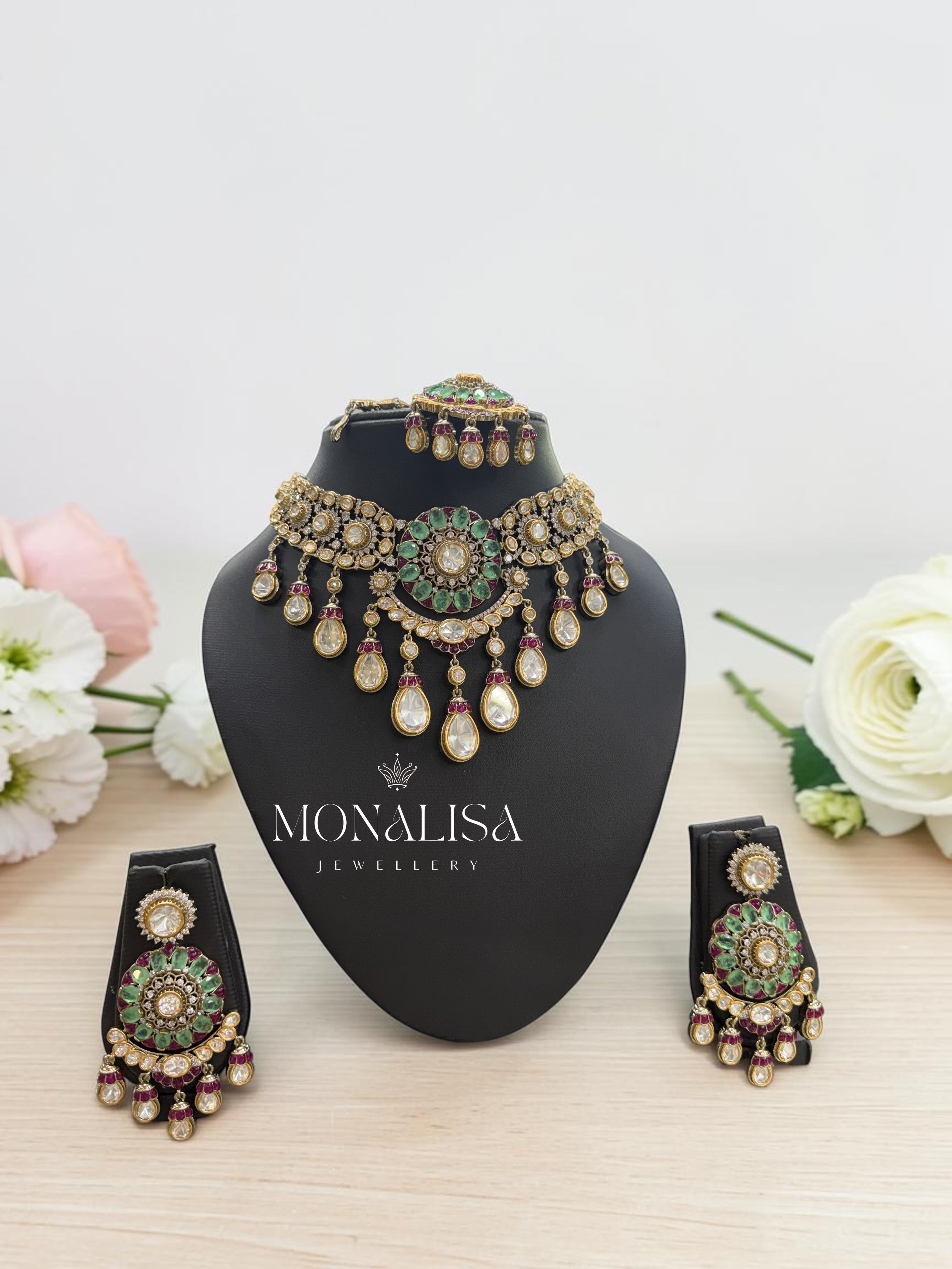 Shriya Polki Designer Necklace Set