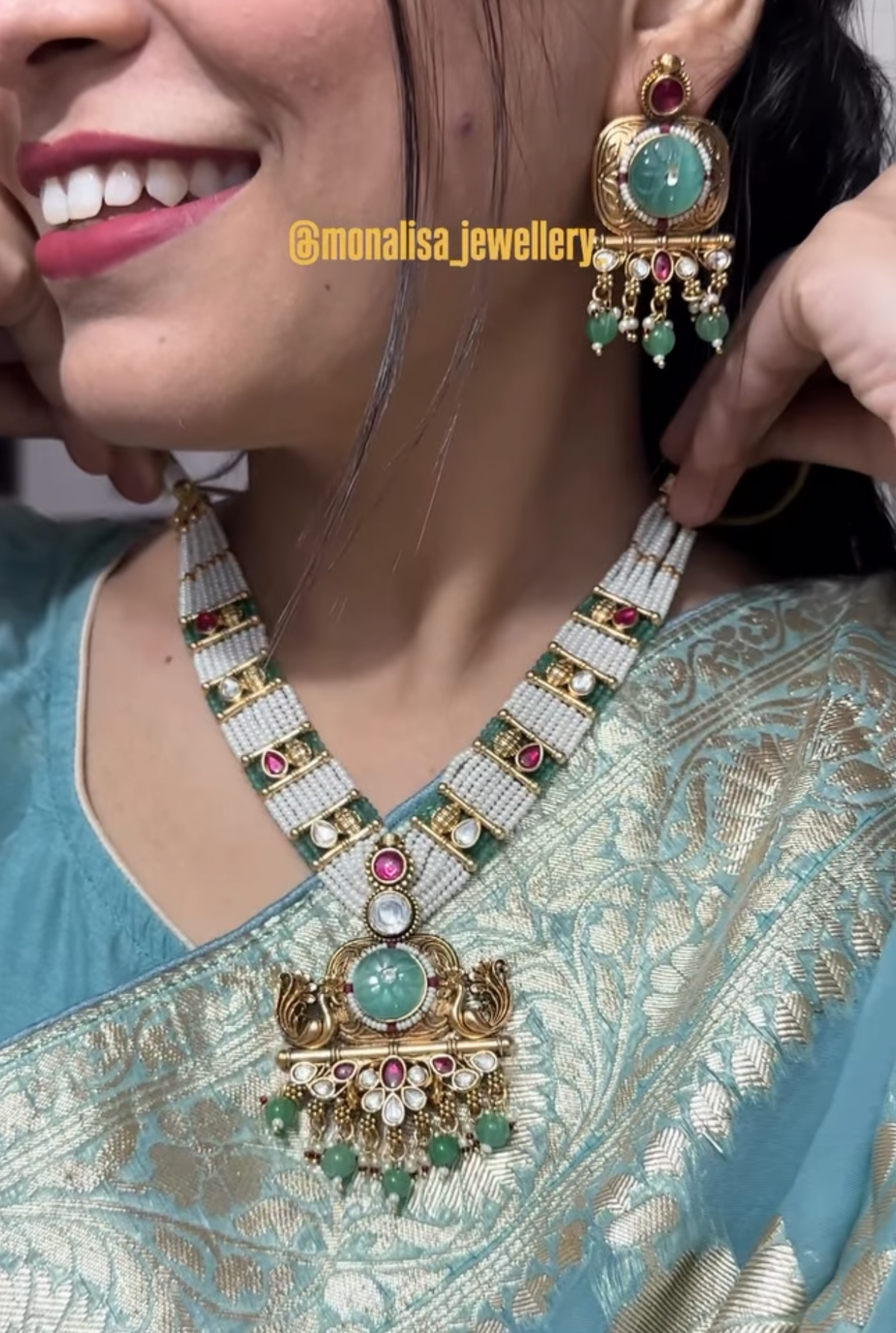 Kanan Antique Designer Necklace Set