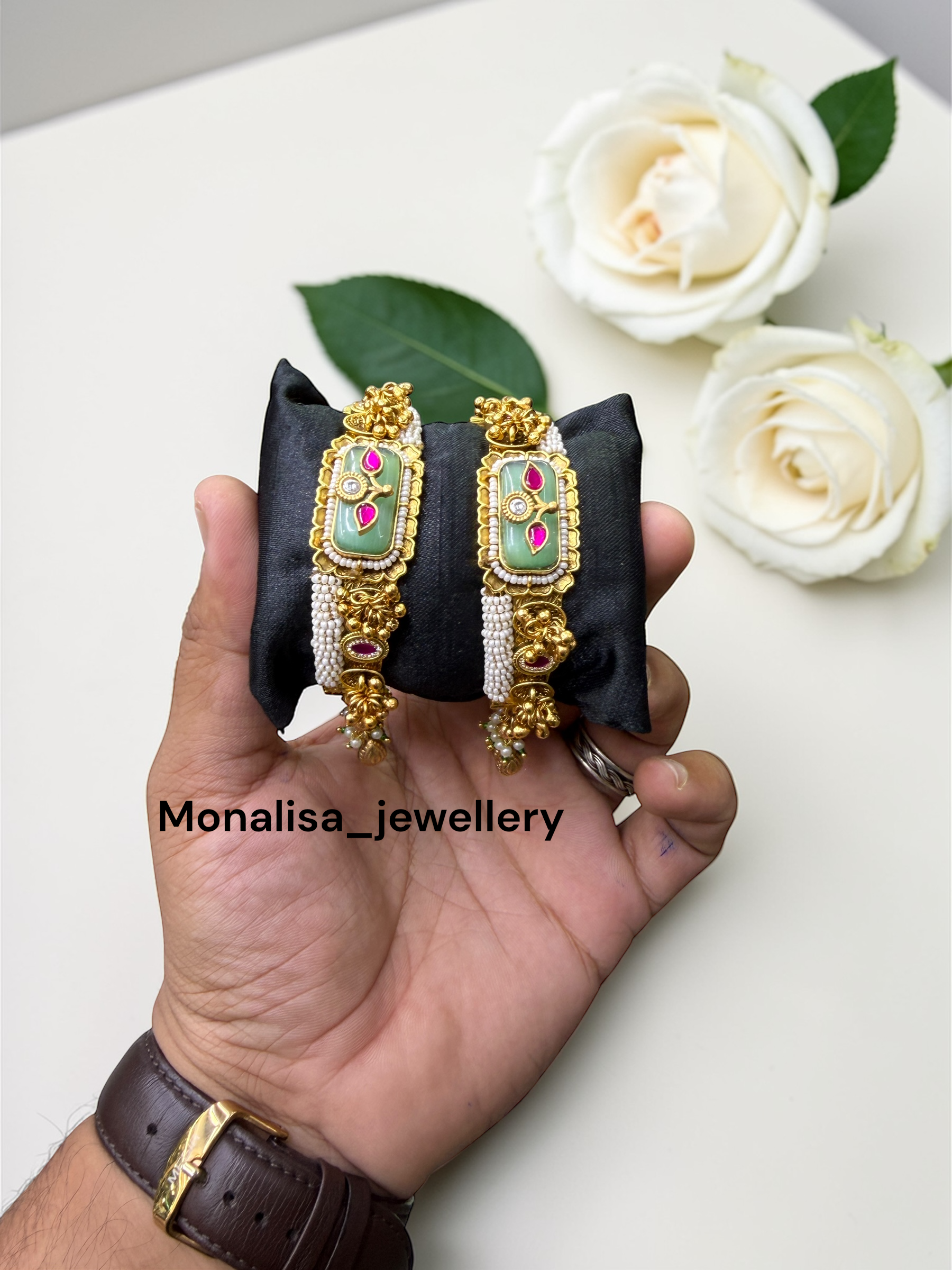 Jamini Antique Designer Bangles