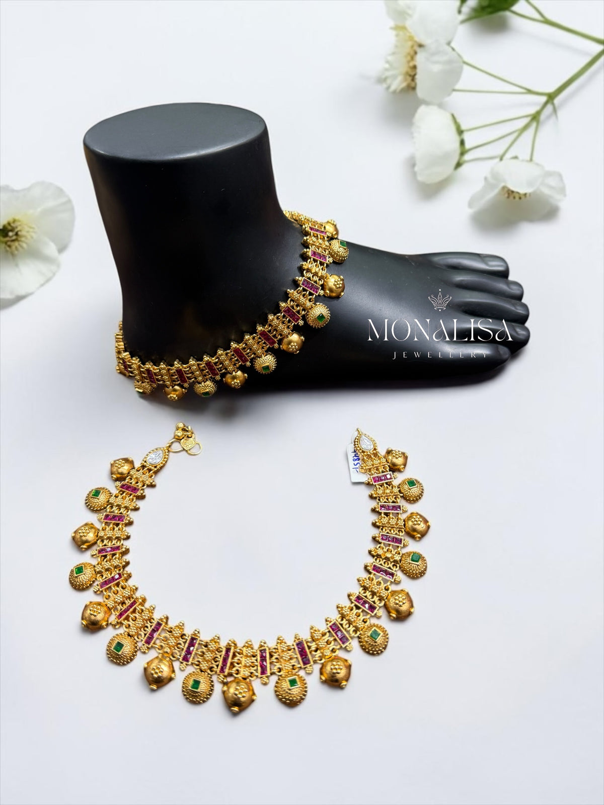 Mahi Antique designer Anklet