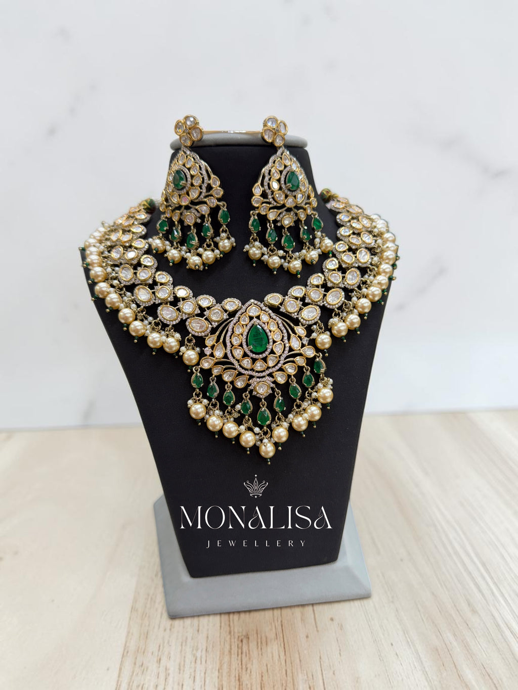 Tanishka Polki Designer Necklace Set