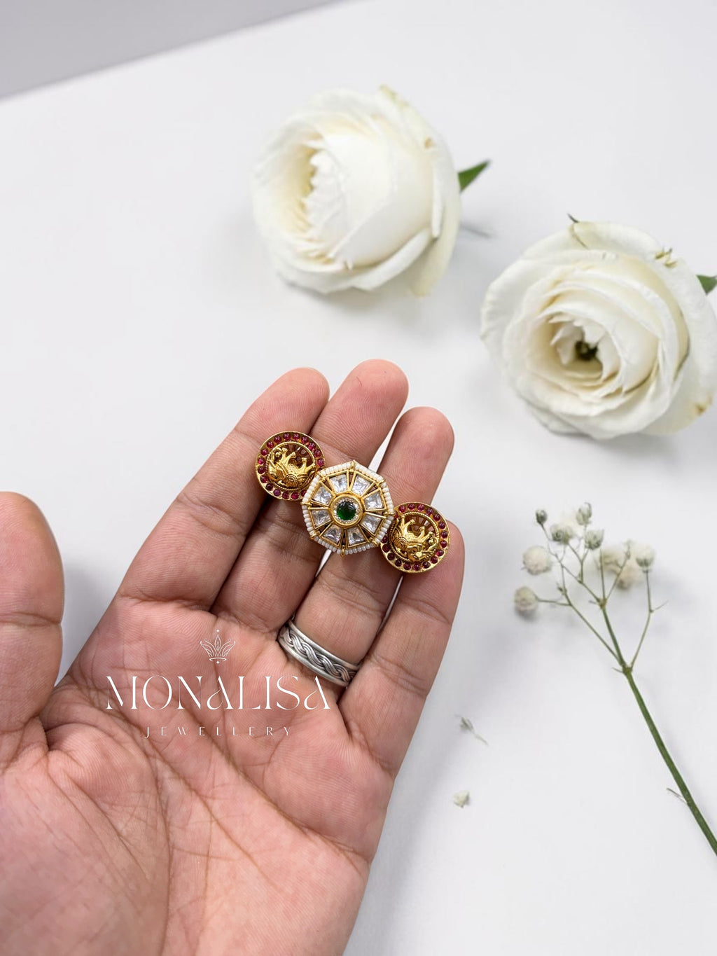 Girija Antique Designer Ring