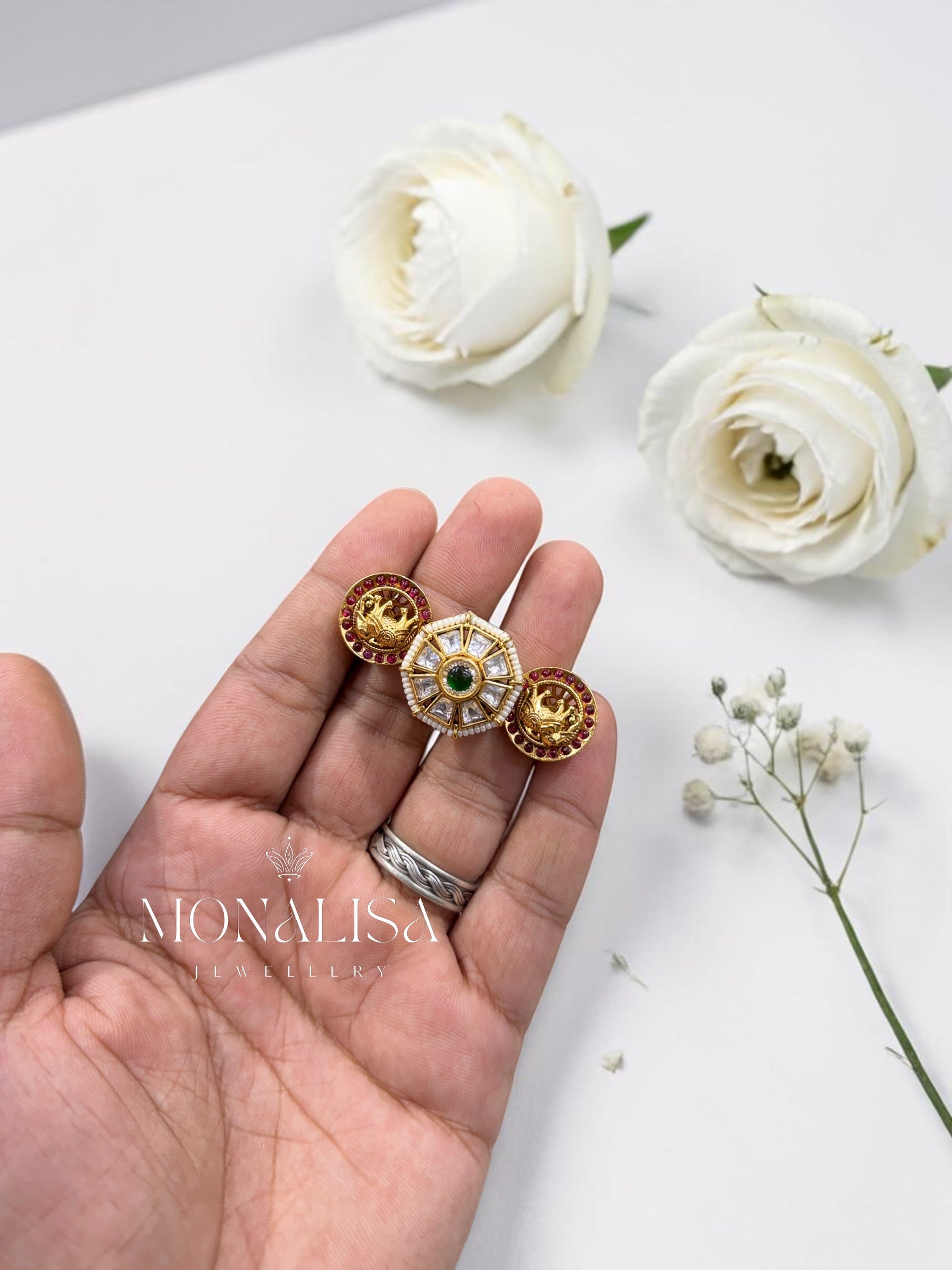 Girija Antique Designer Ring