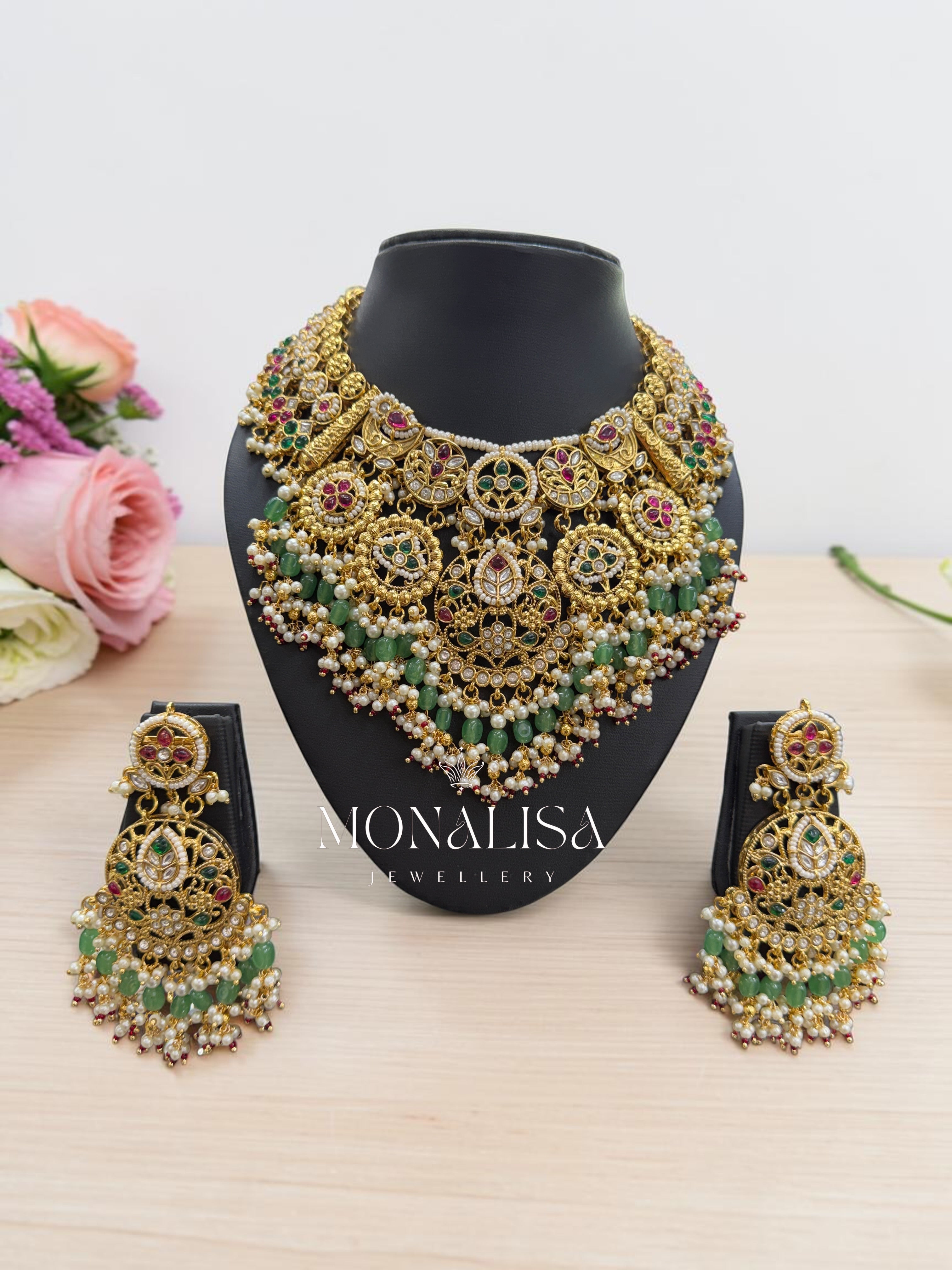 Shirika Antique Designer Necklace Set
