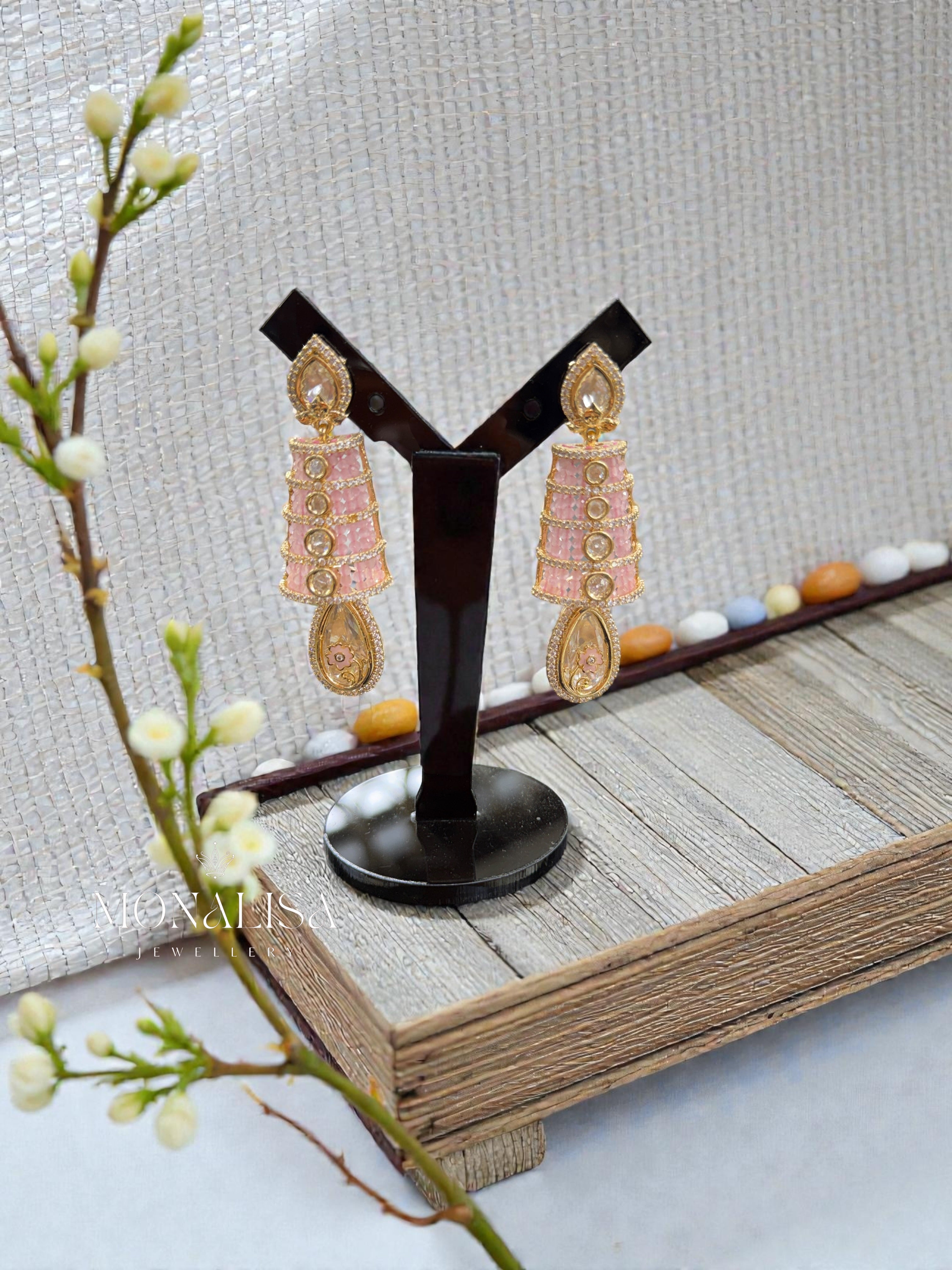 Liana Polki Desinger Earing