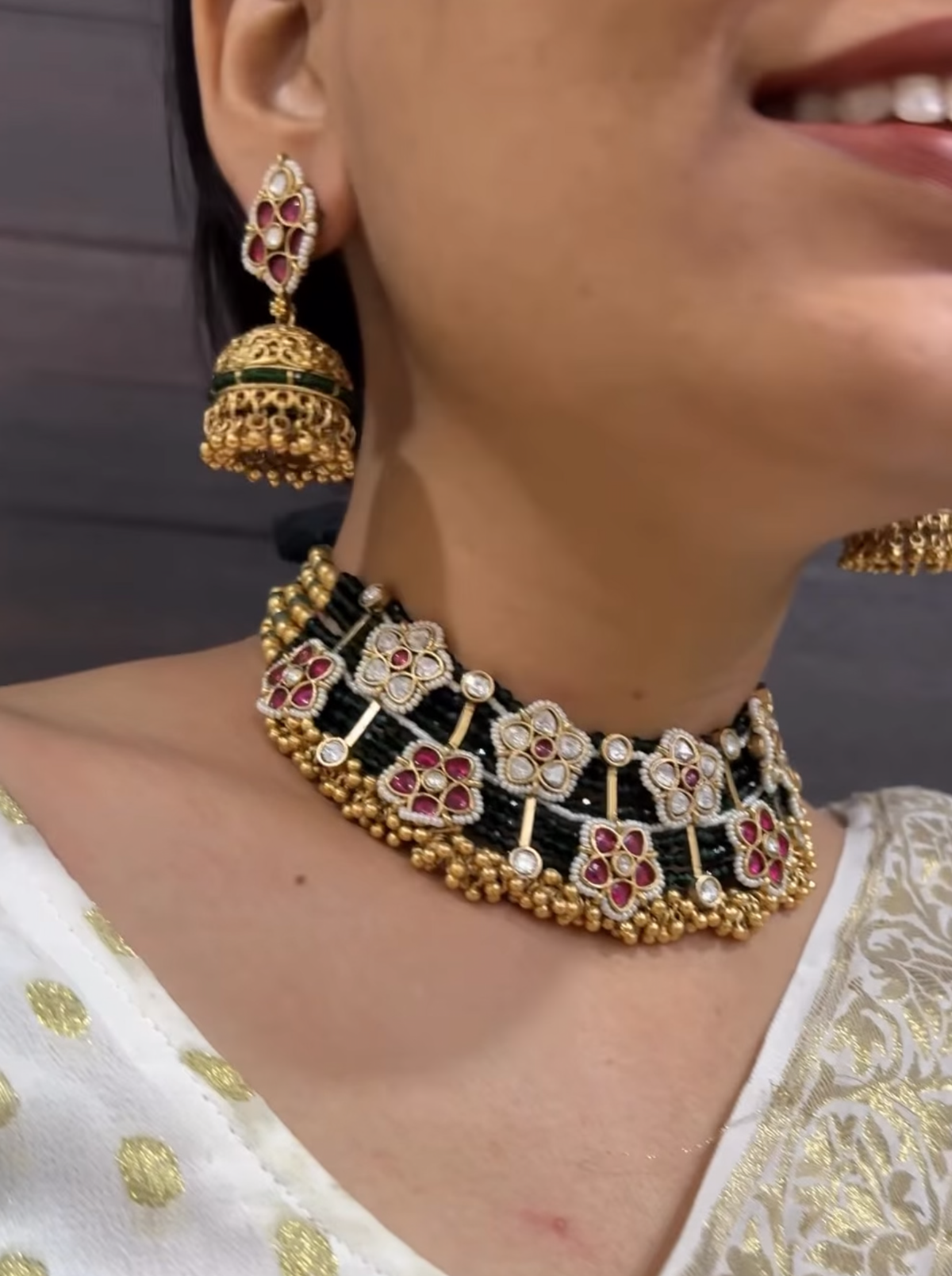 Trayi Antique Designer Necklace Set