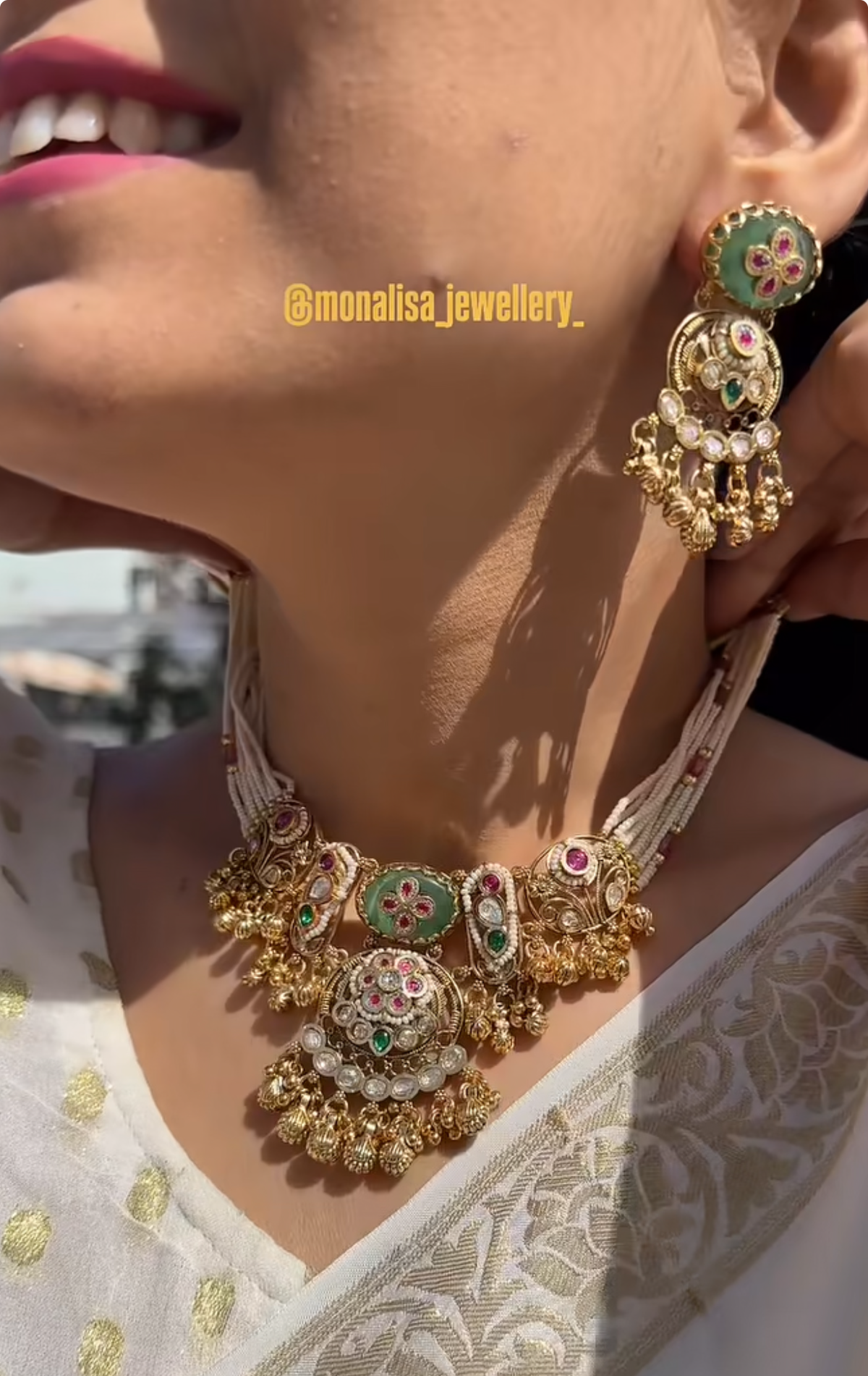 Kavi Antique Designer Necklace Set