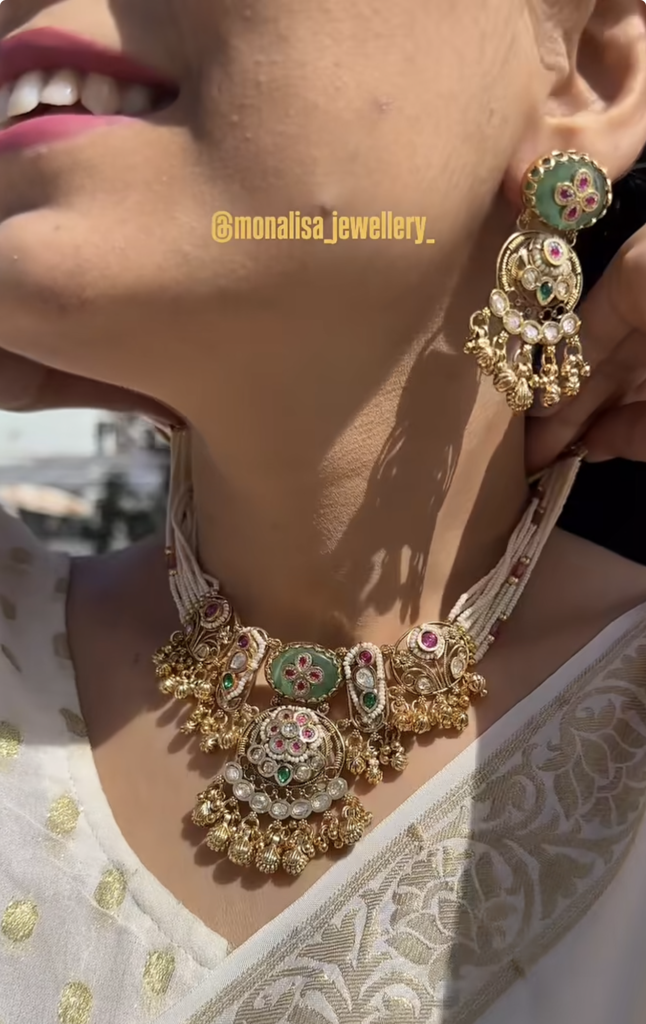 Kavi Antique Designer Necklace Set
