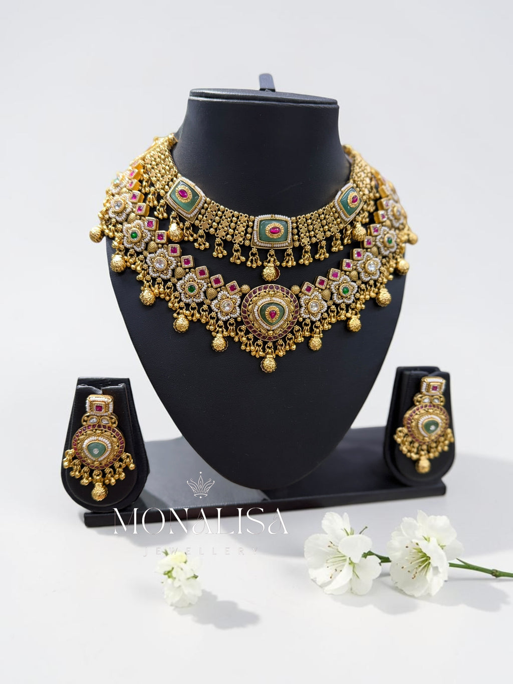 Mira Antique Designer Necklace Set