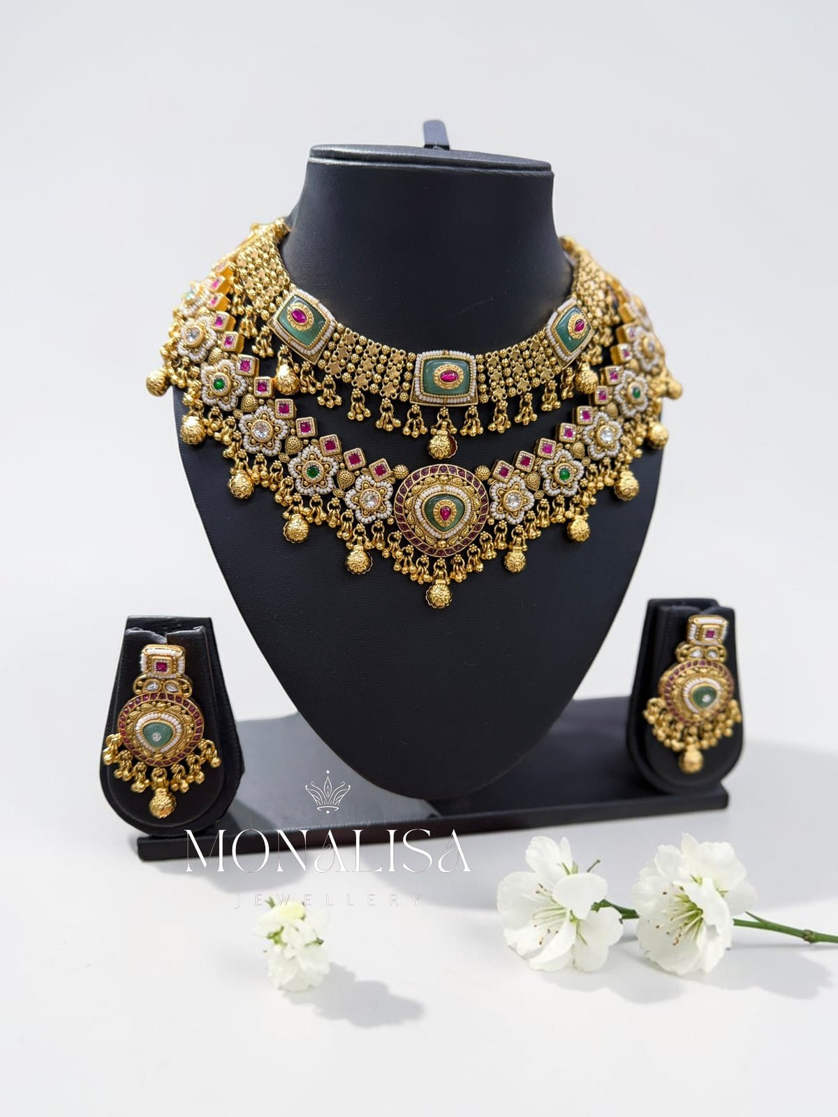 Mira Antique Designer Necklace Set
