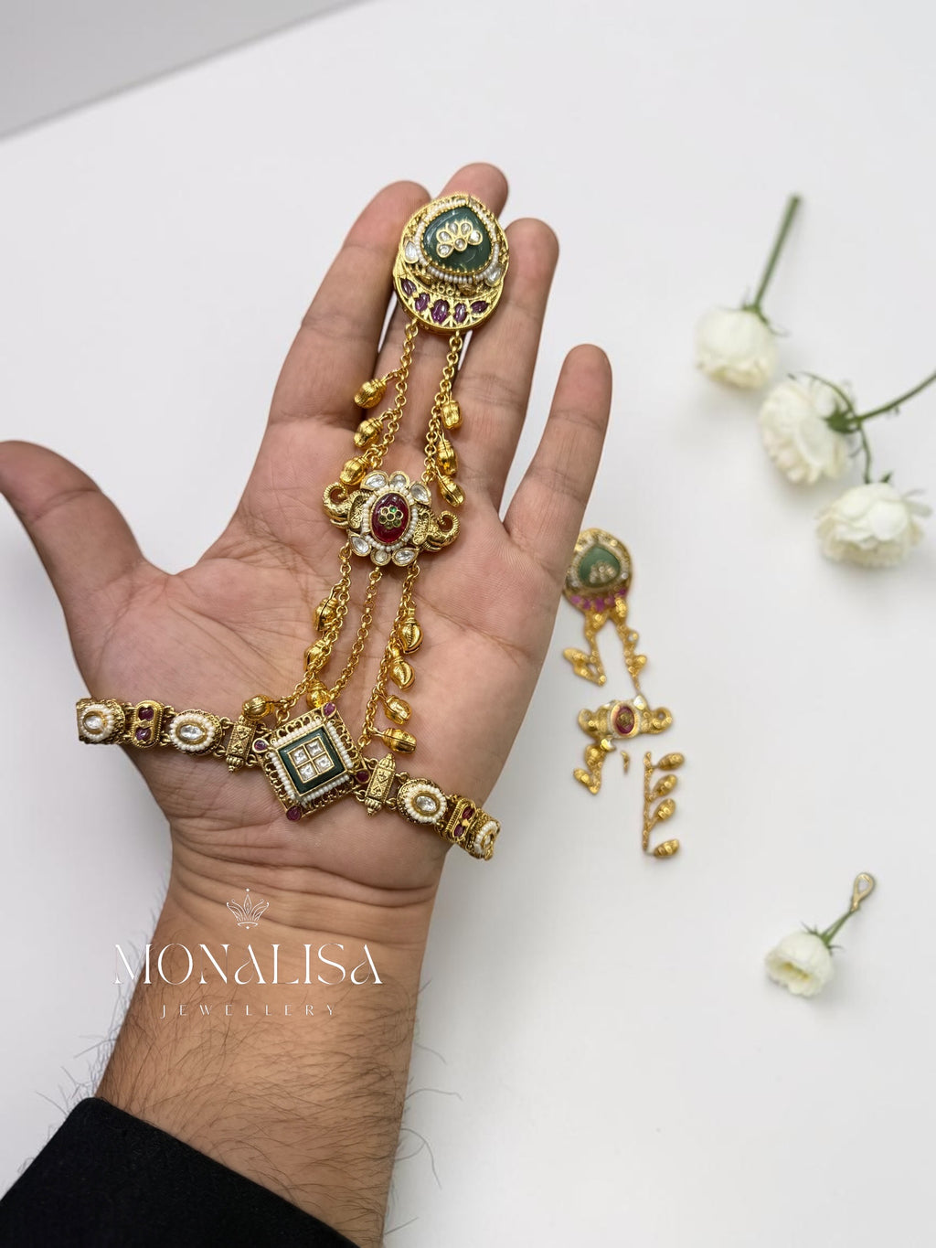 Kavya Antique Designer Hathphool