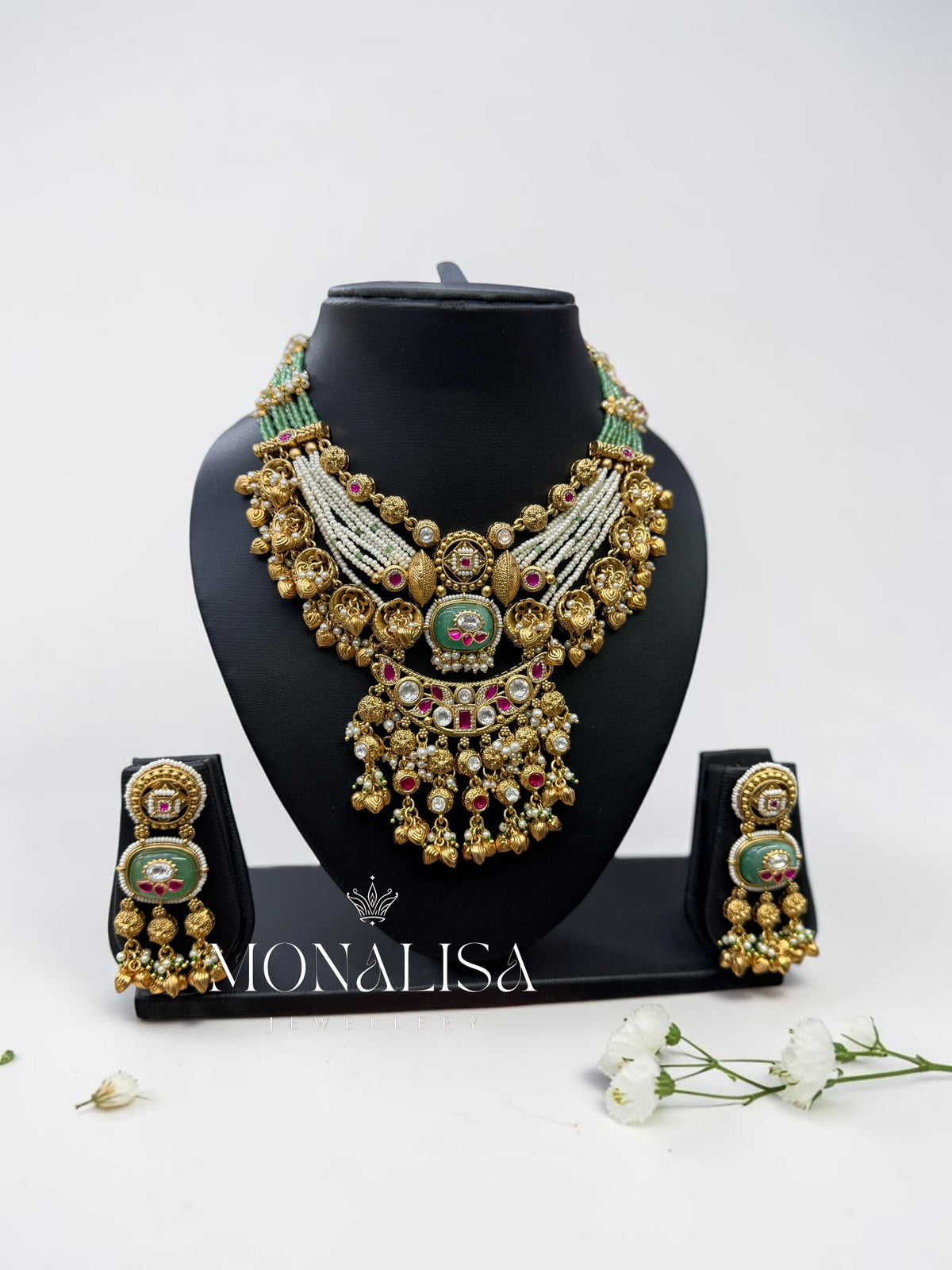 Jigisha Antique Designer Necklace Set