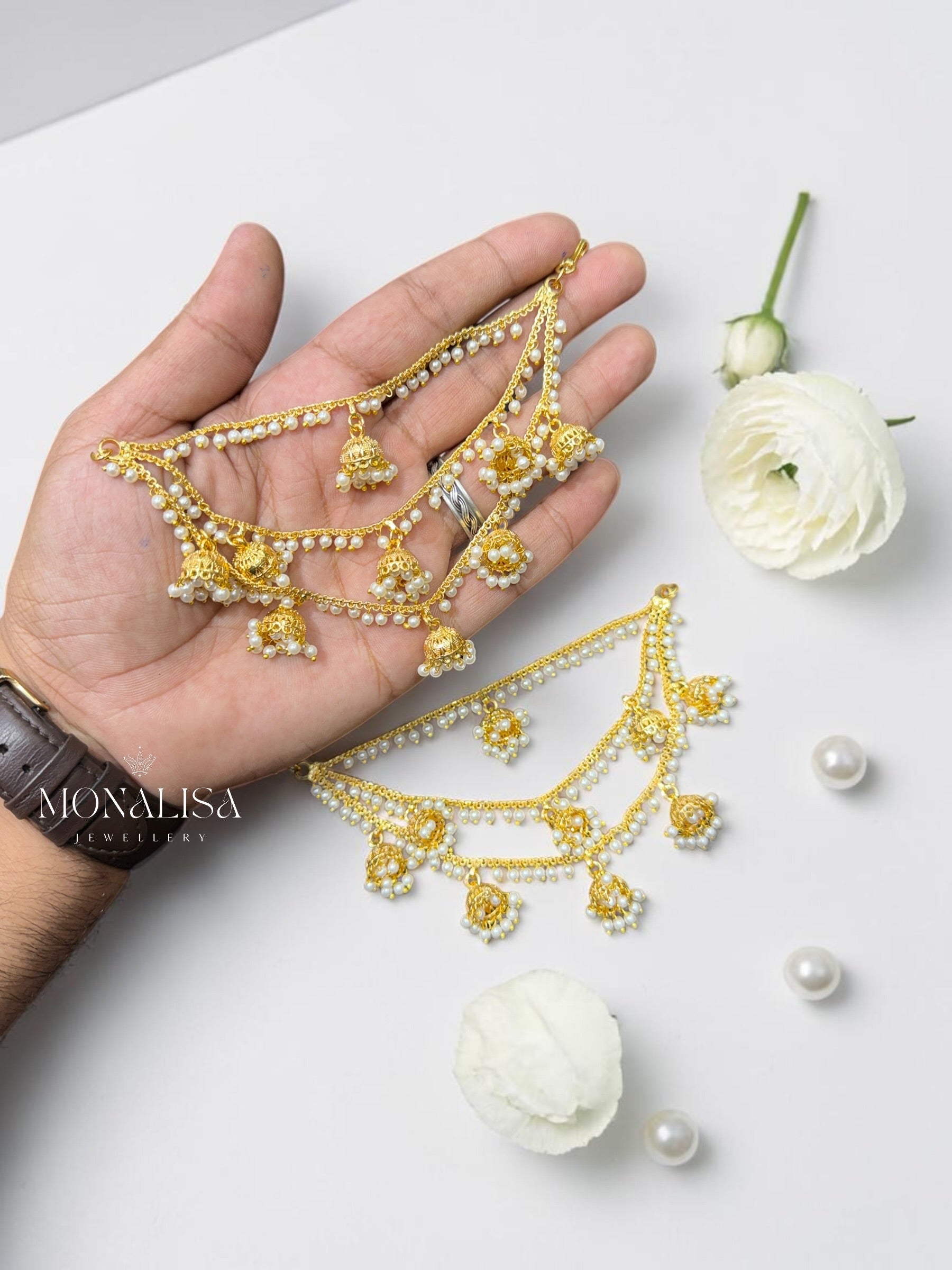 Samaira Antique Designer Ear chain