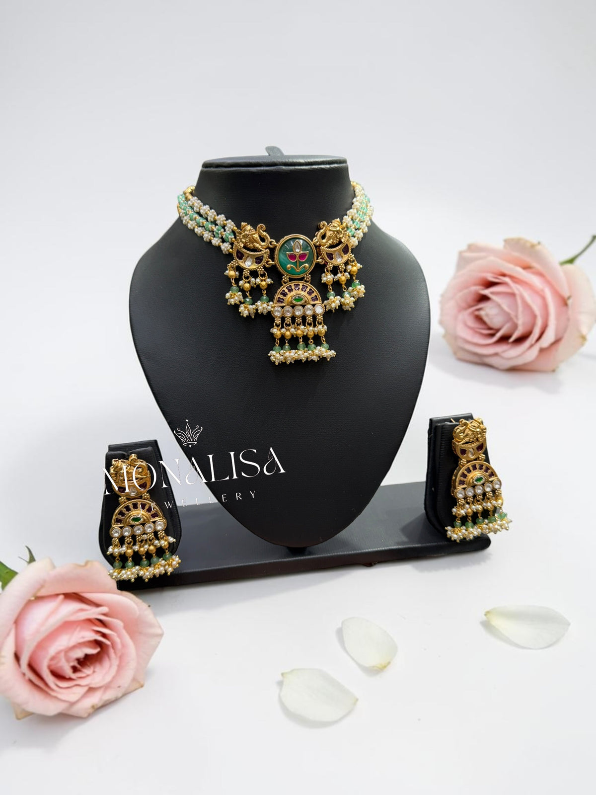 Vanshi Antique Designer Necklace Set