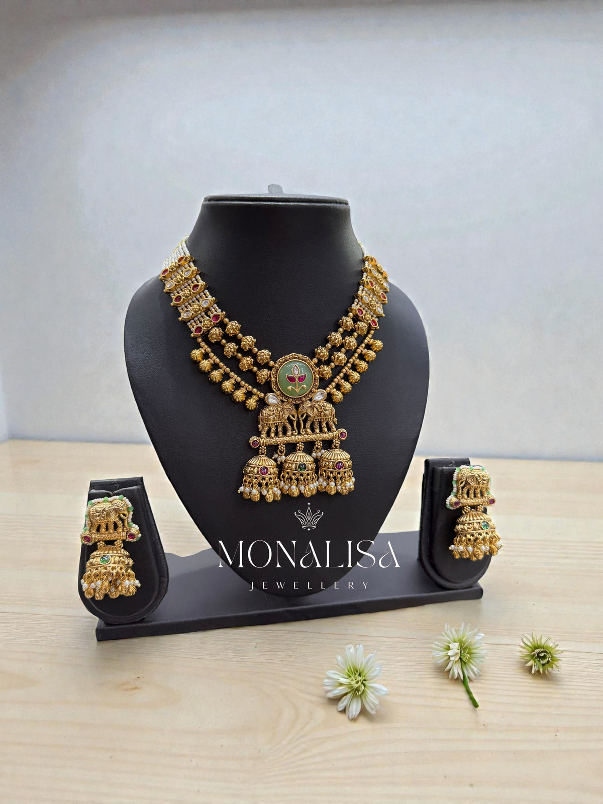 Keya Antique Designer Necklace Set