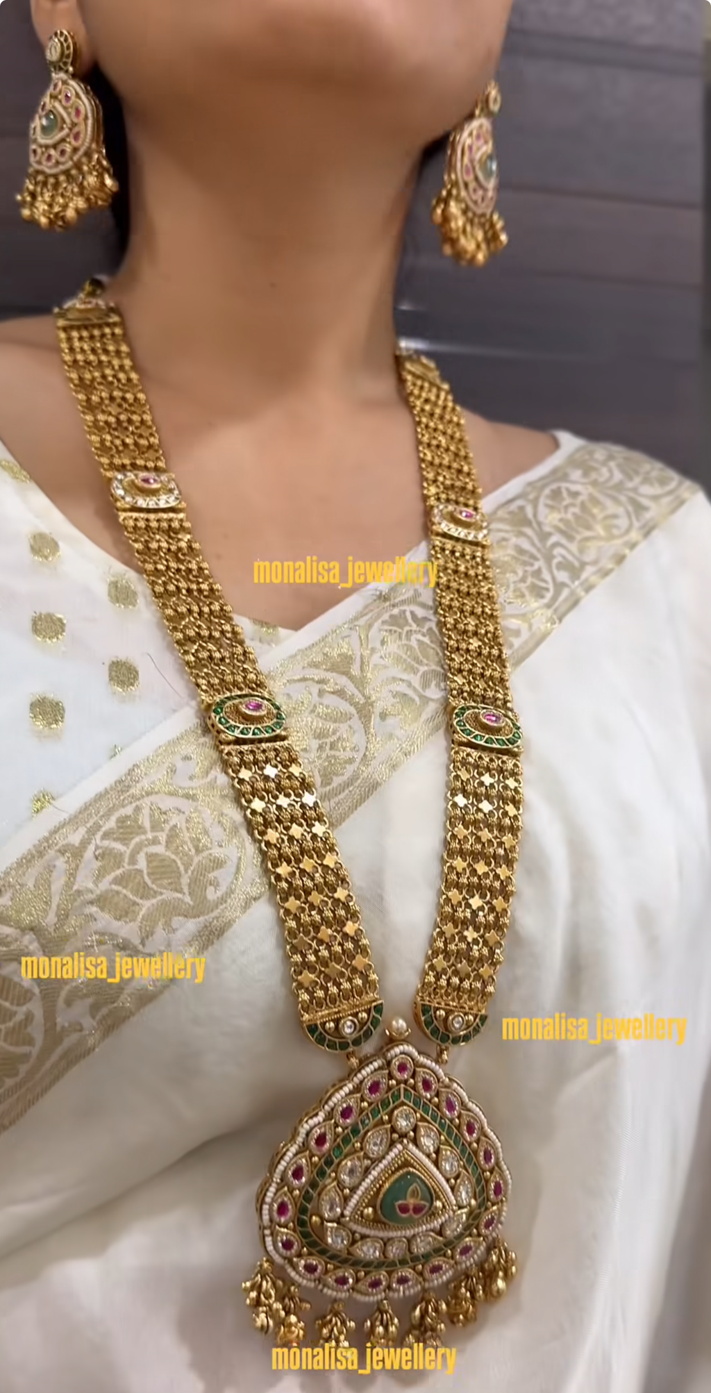 Aatika Antique Designer Necklace Set