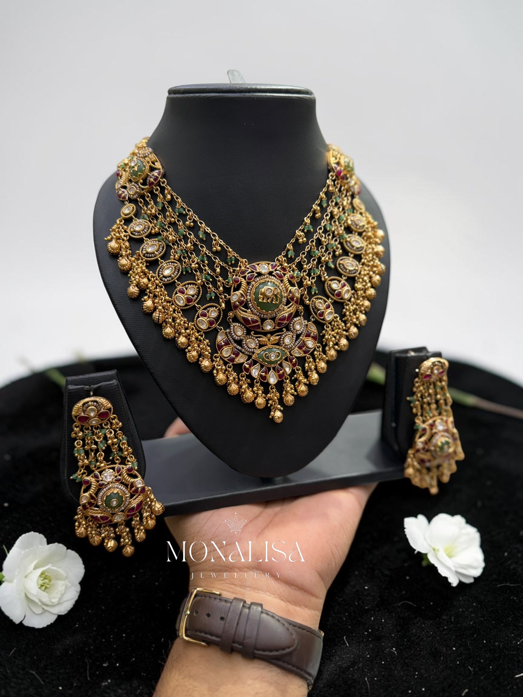 Darishini Antique Designer Necklace Set