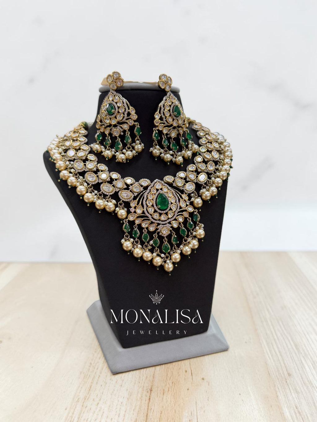 Tanishka Polki Designer Necklace Set