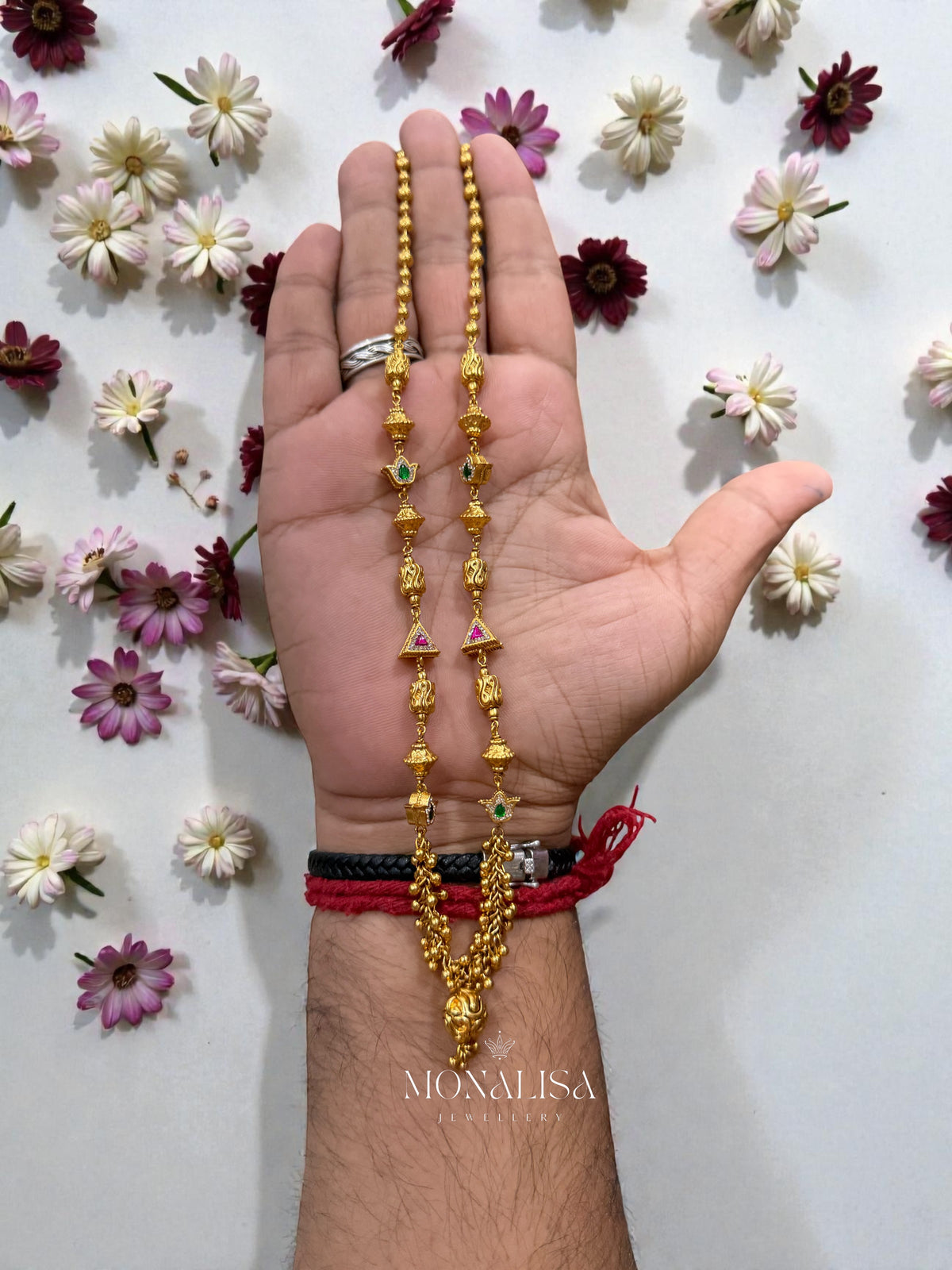 Hamsika Antique Designer Chain