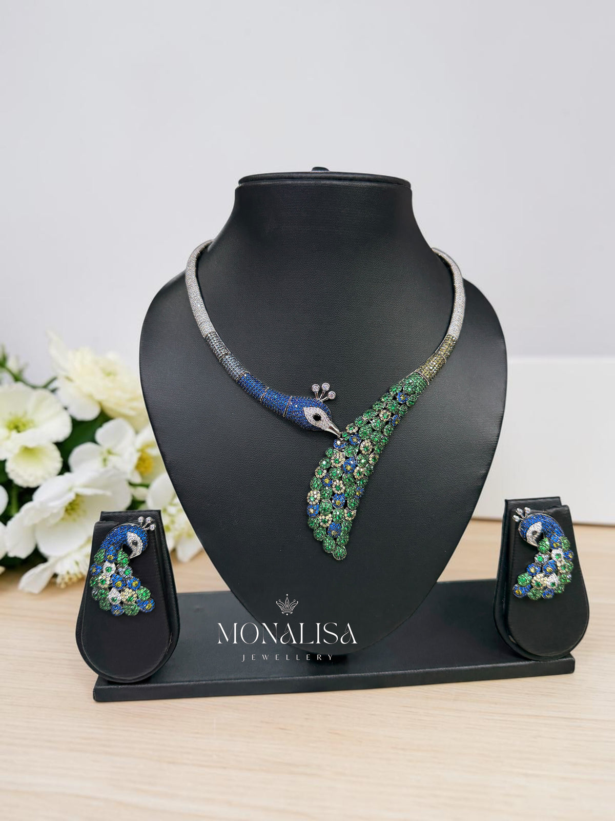 Mayuri Hasli combo Imported Statement Necklace set