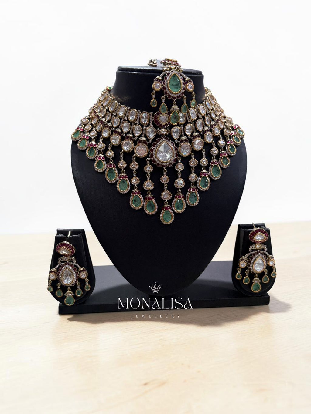 Muktasa Polki Designer Necklace Set
