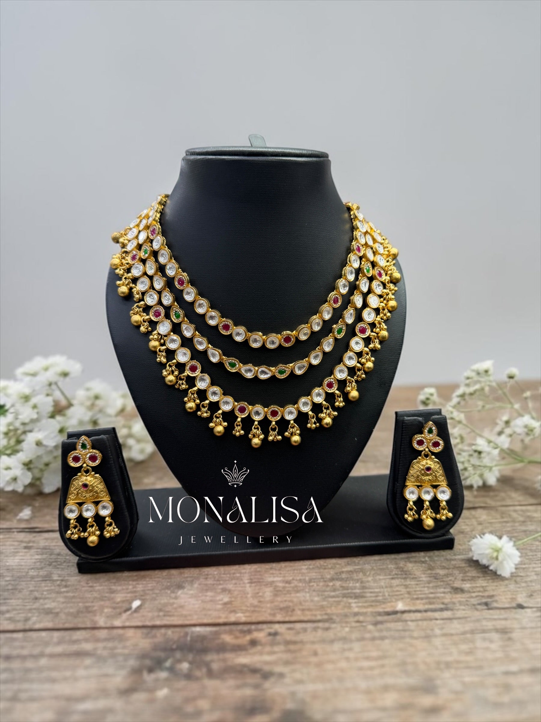 Sakiya Antique Designer Necklace Set
